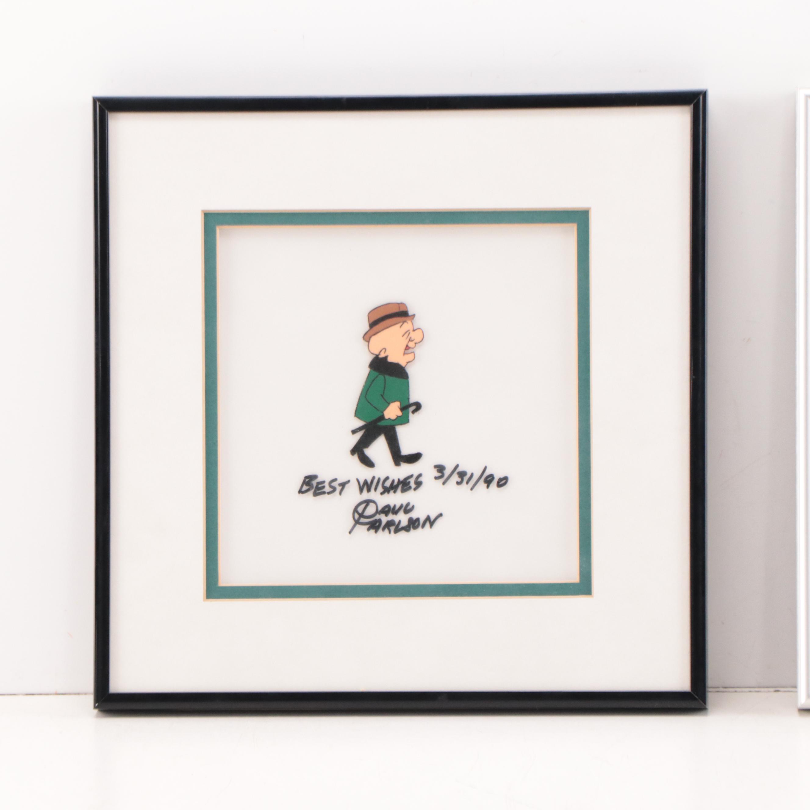 Hanna-Barbera "The Smurfs" Production Cel, More