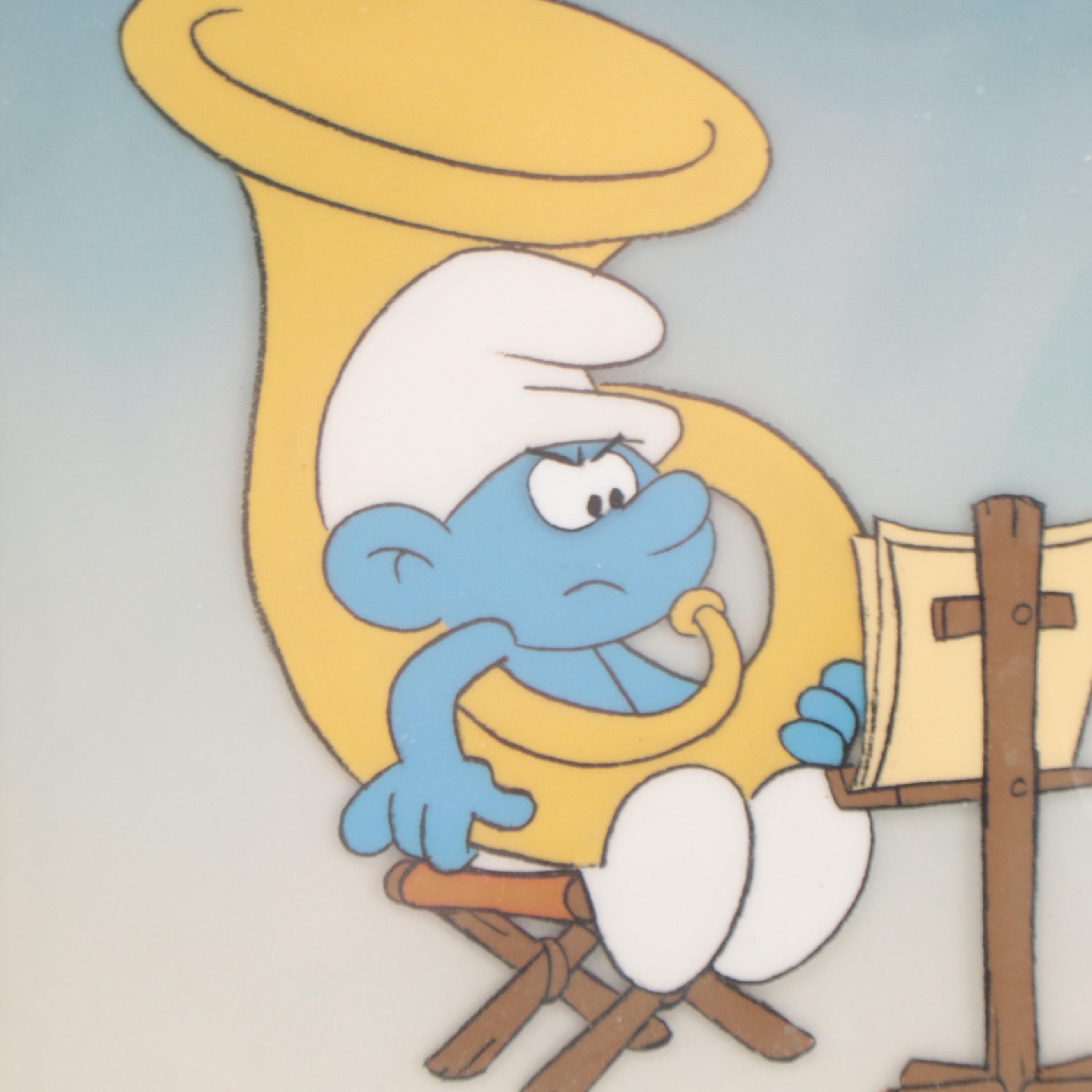 Hanna-Barbera "The Smurfs" Production Cel, More