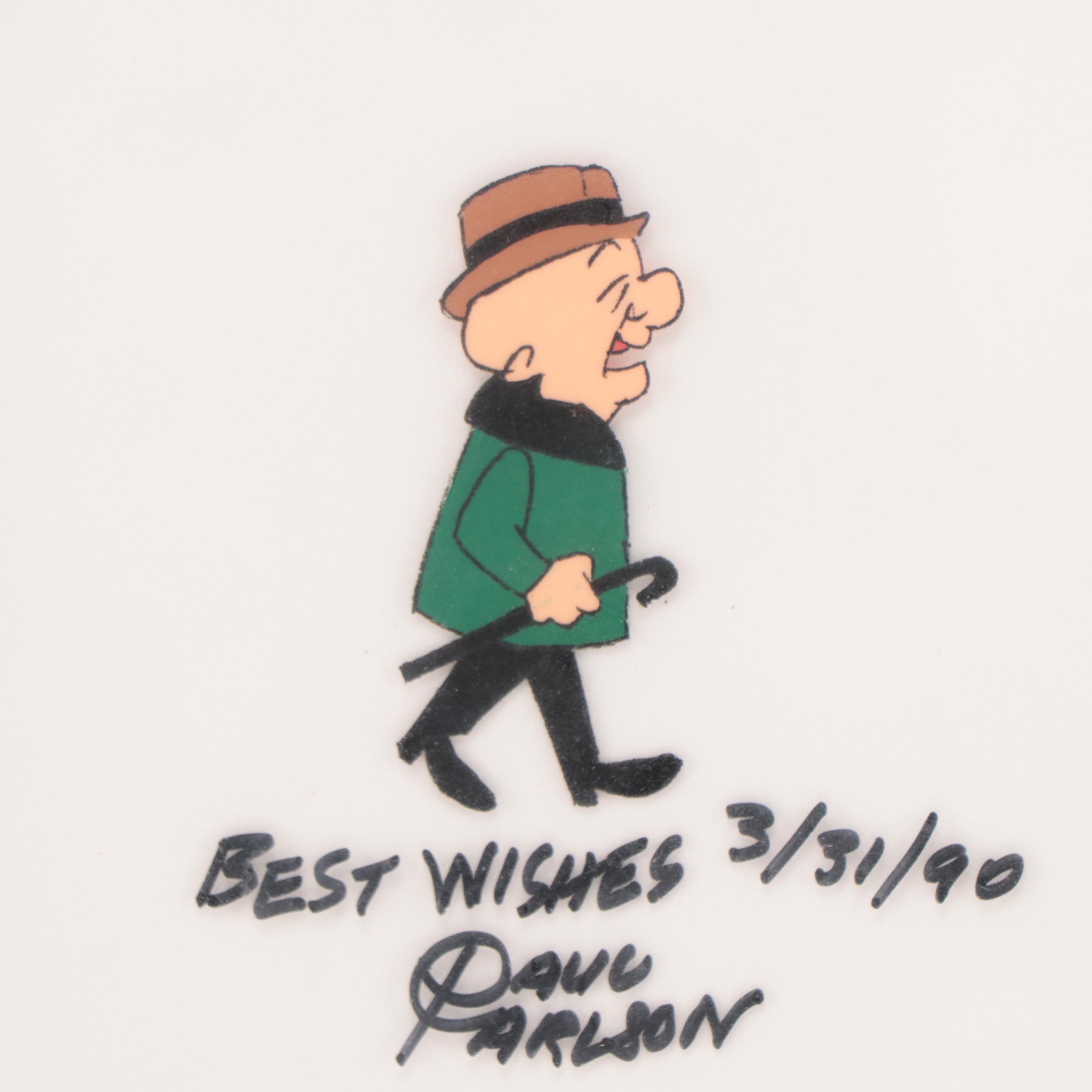 Hanna-Barbera "The Smurfs" Production Cel, More