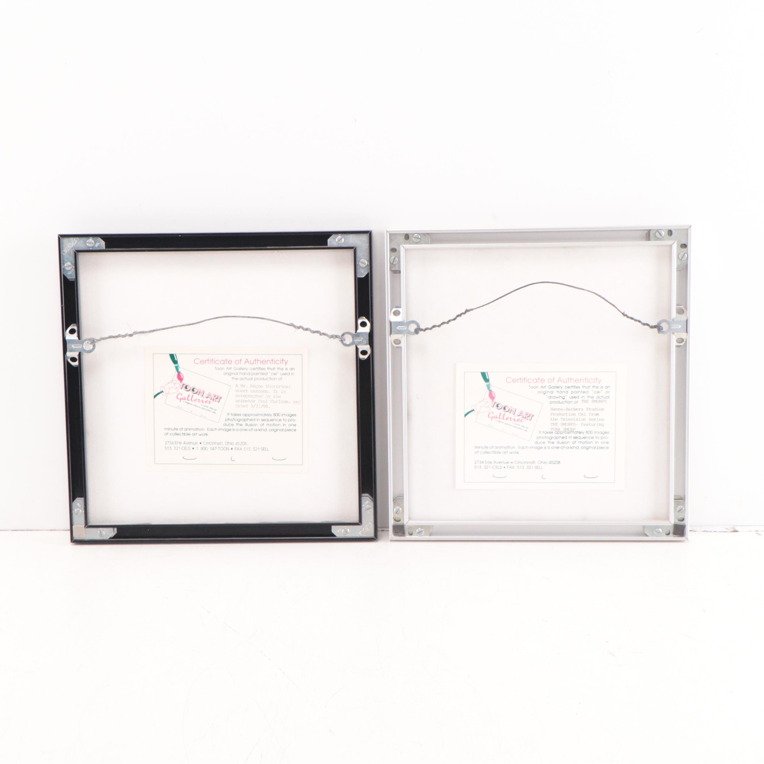 Hanna-Barbera "The Smurfs" Production Cel, More