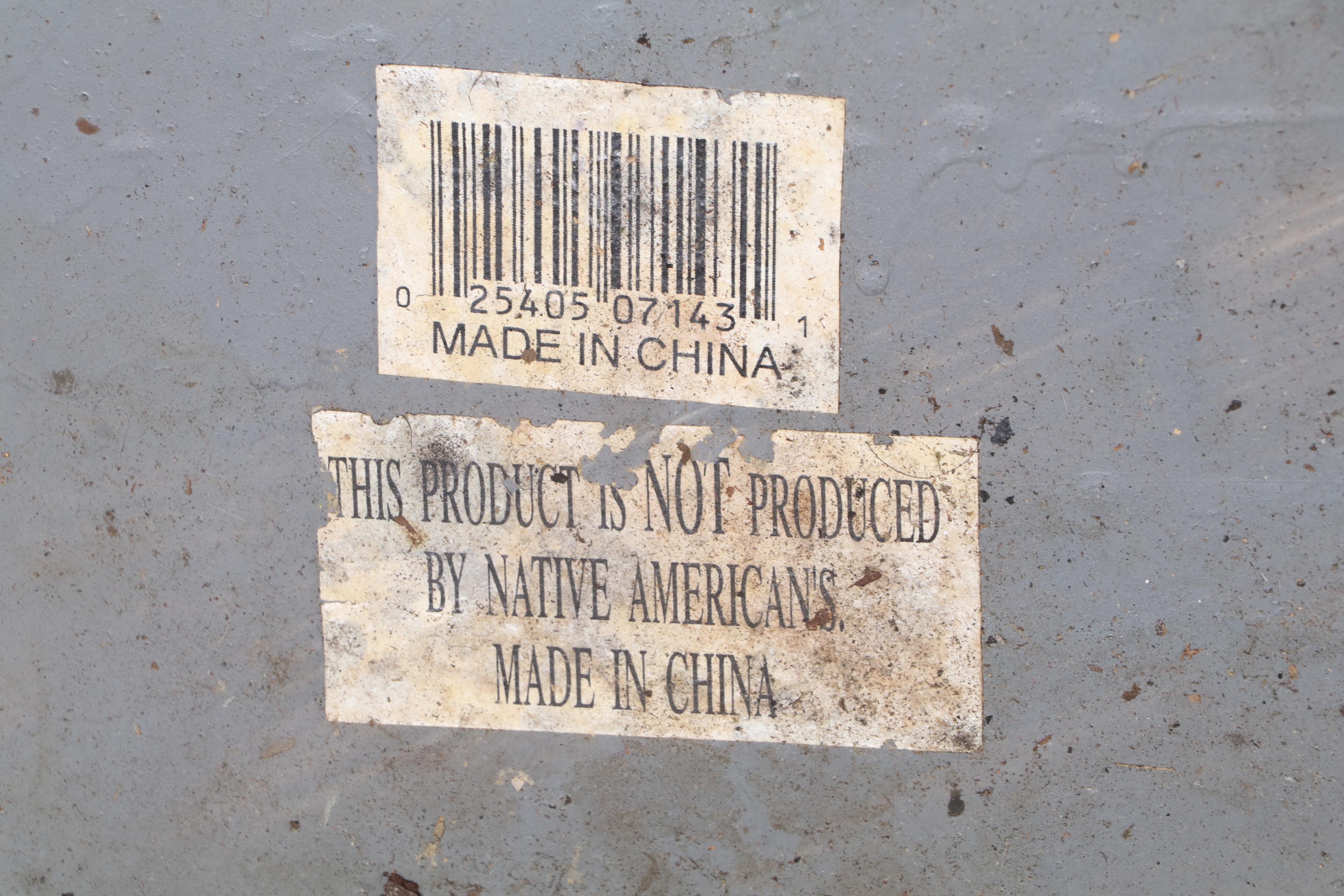 Statues of Native American Figures