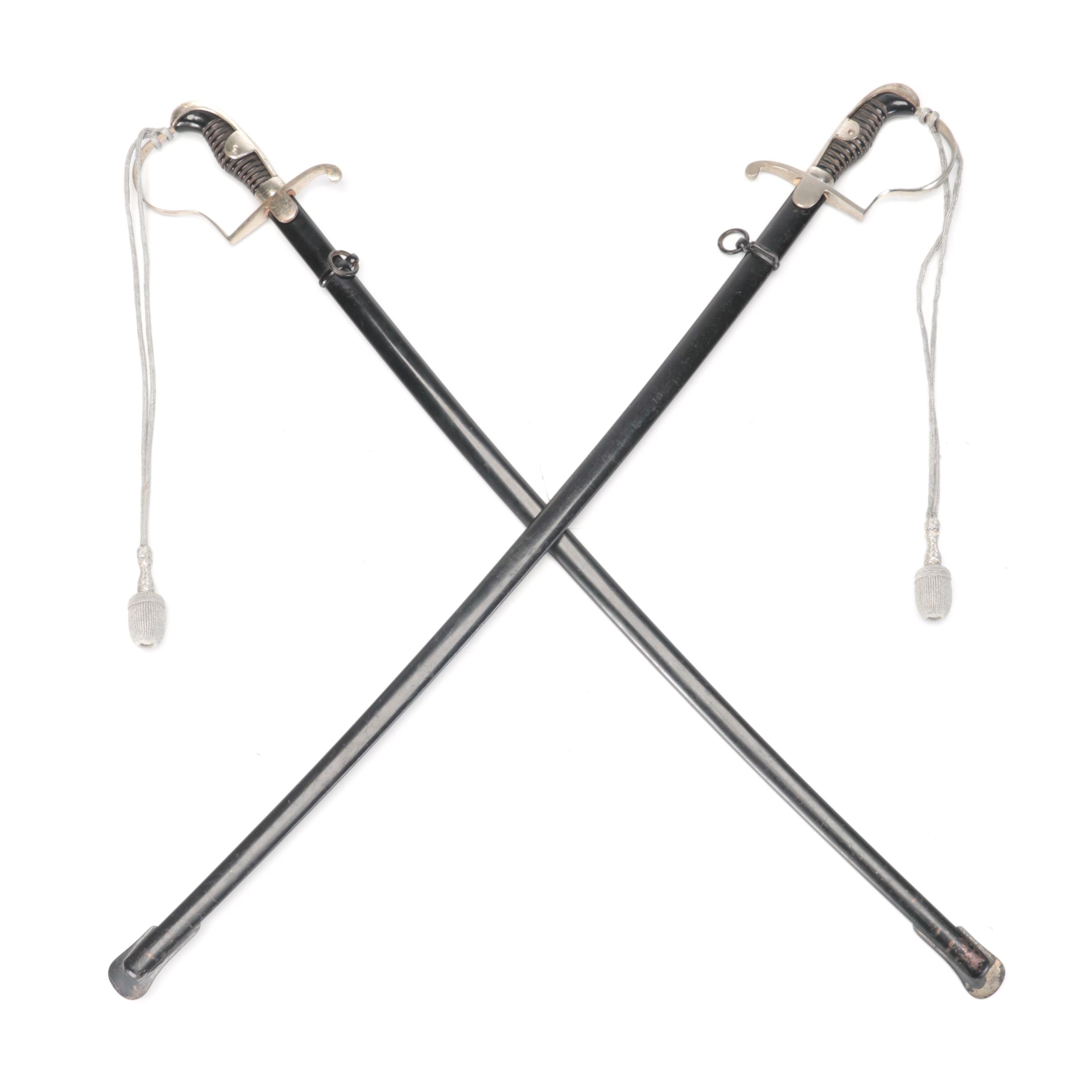 Military Cavalry Officer's Sword with Sheaths