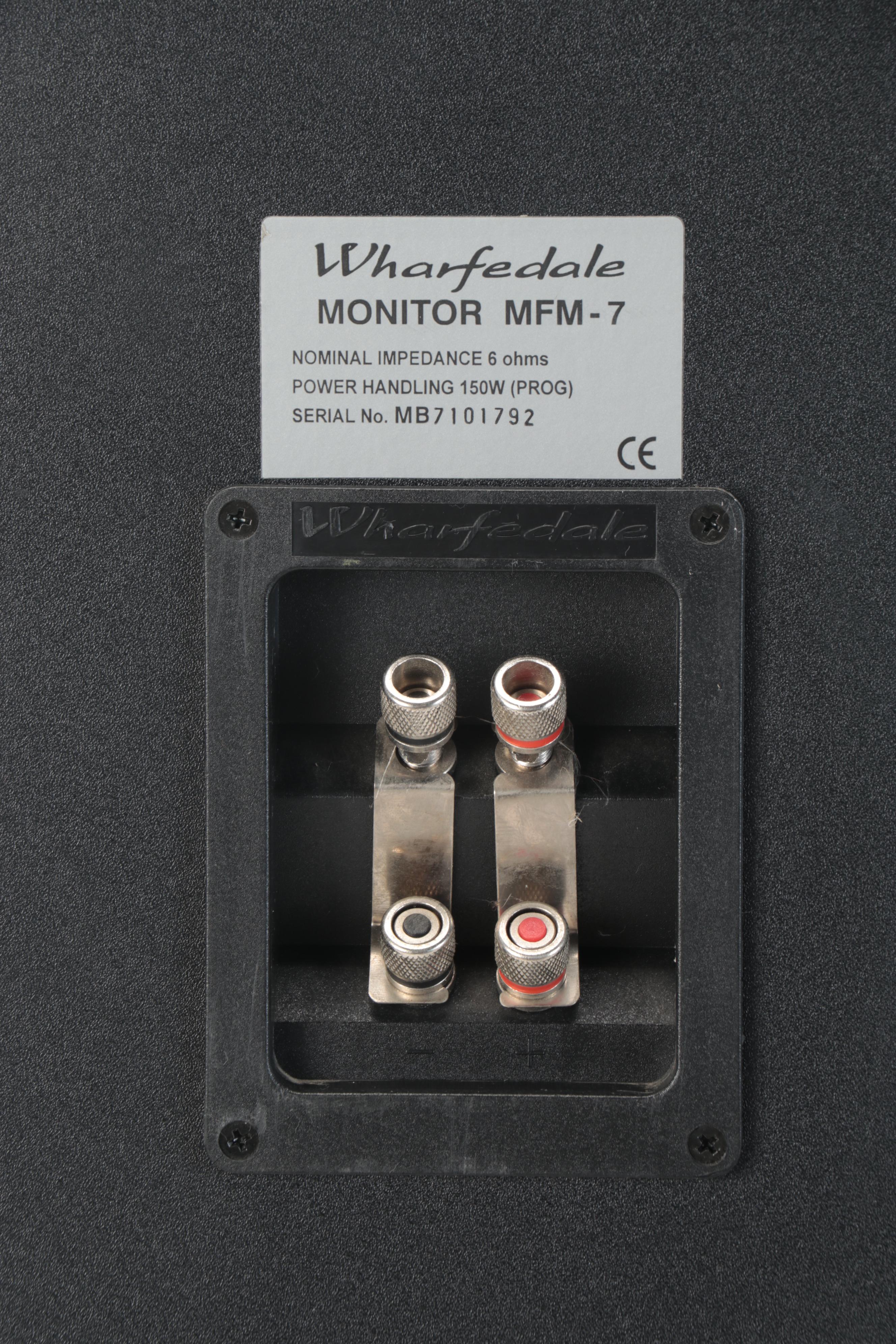 Pair of Wharfedale Monitor MFM-7 Floor Standing Speakers