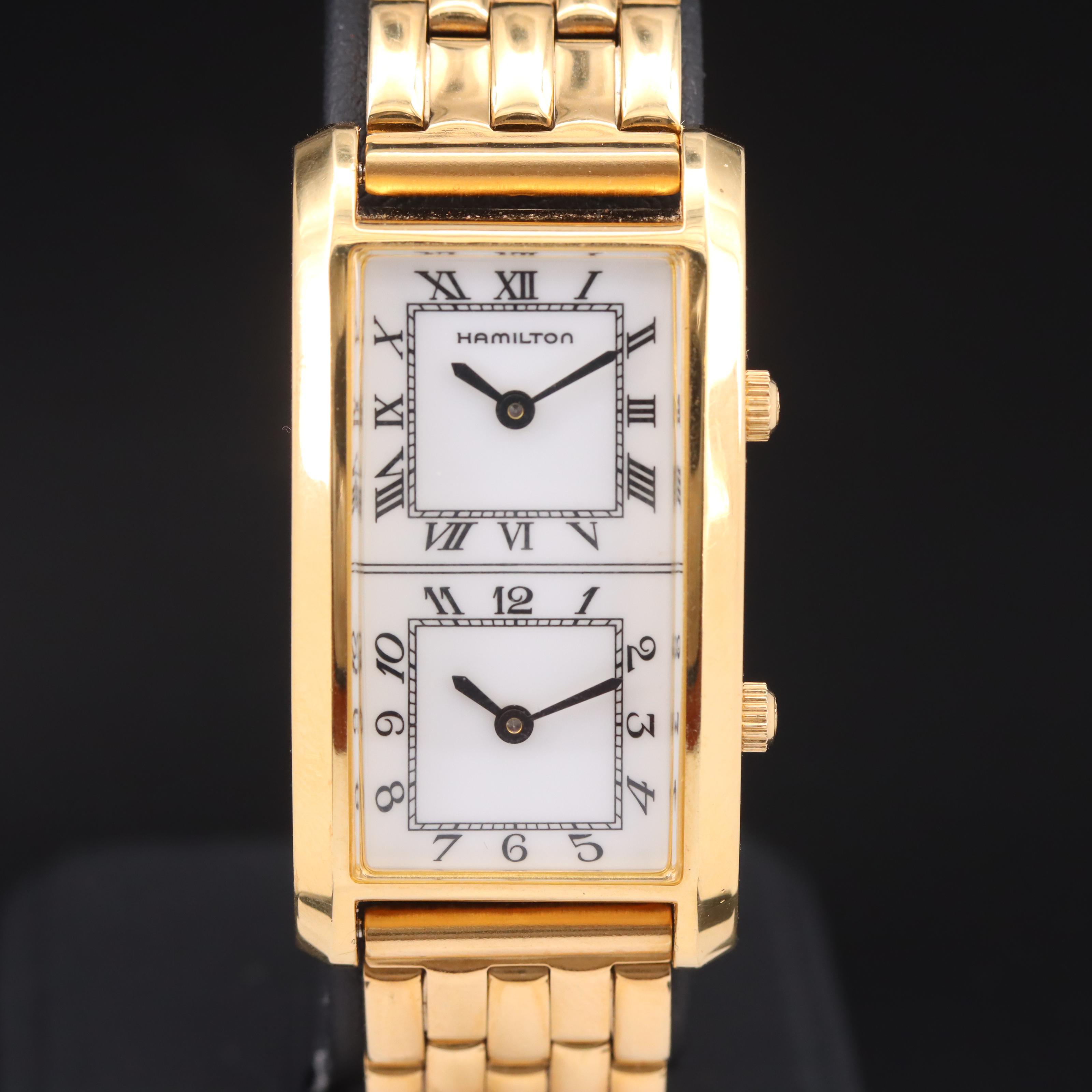 Hamilton Double Dial Quartz Watch