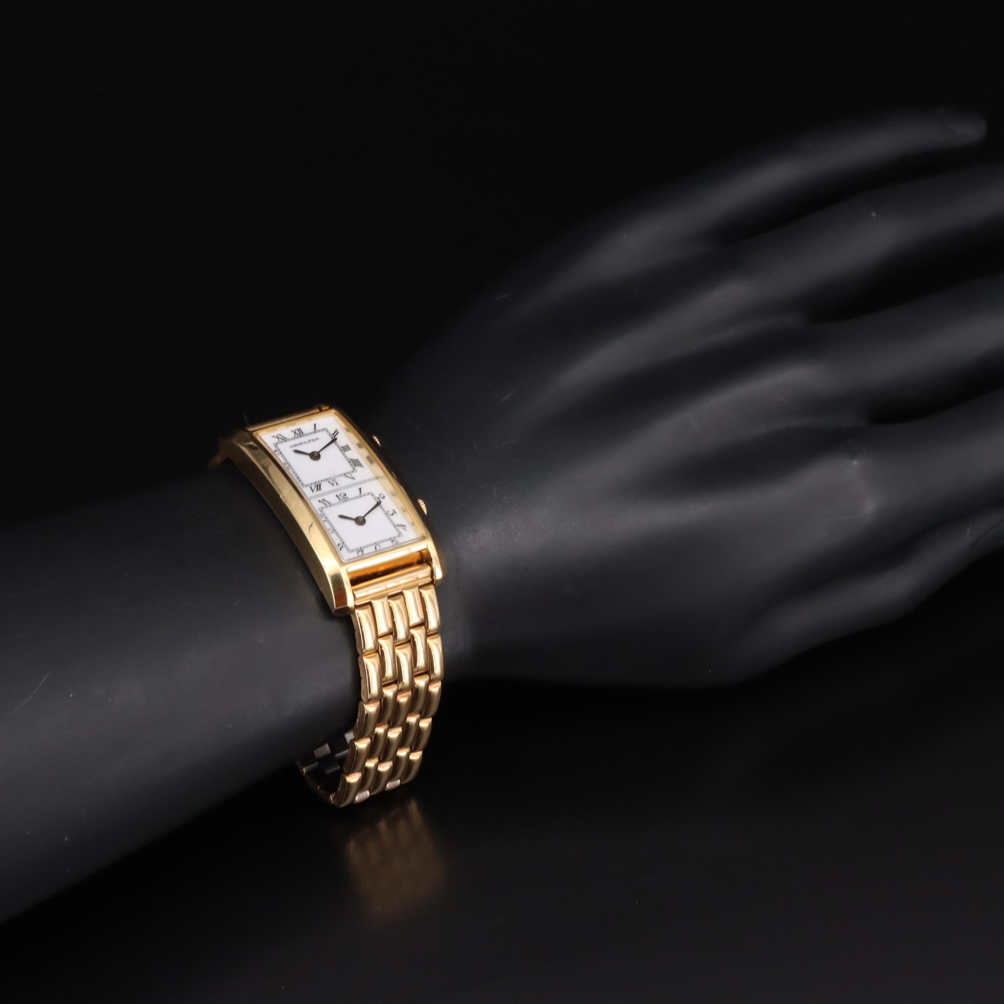 Hamilton Double Dial Quartz Watch