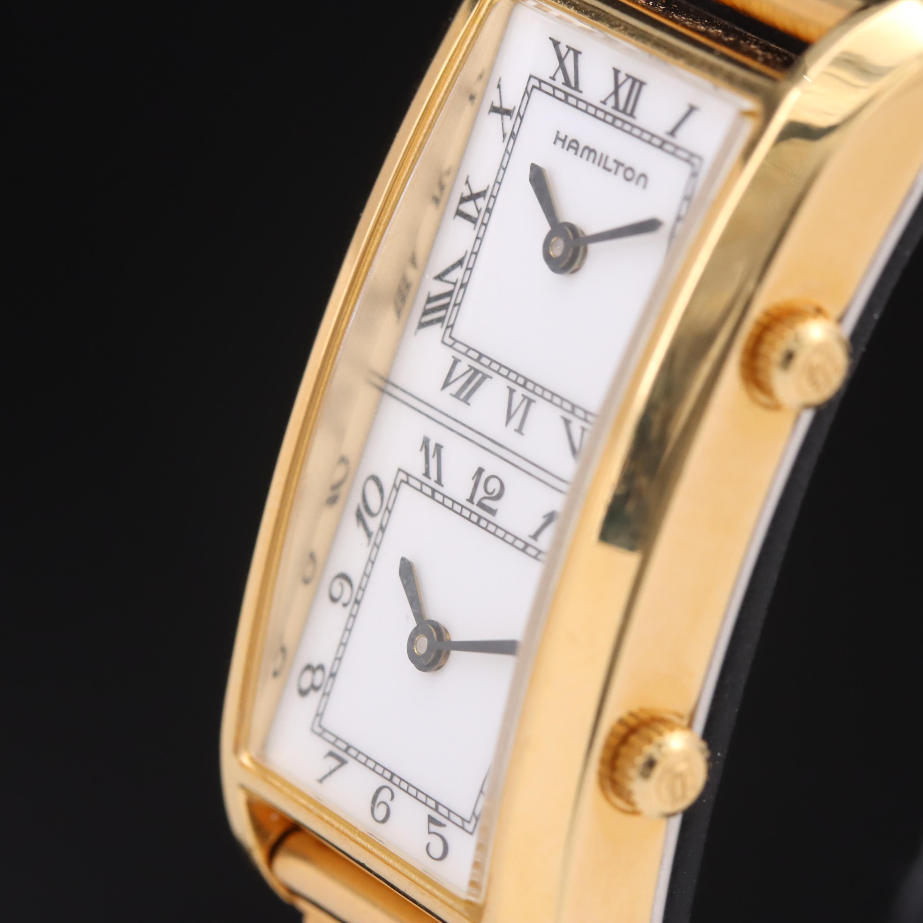 Hamilton Double Dial Quartz Watch