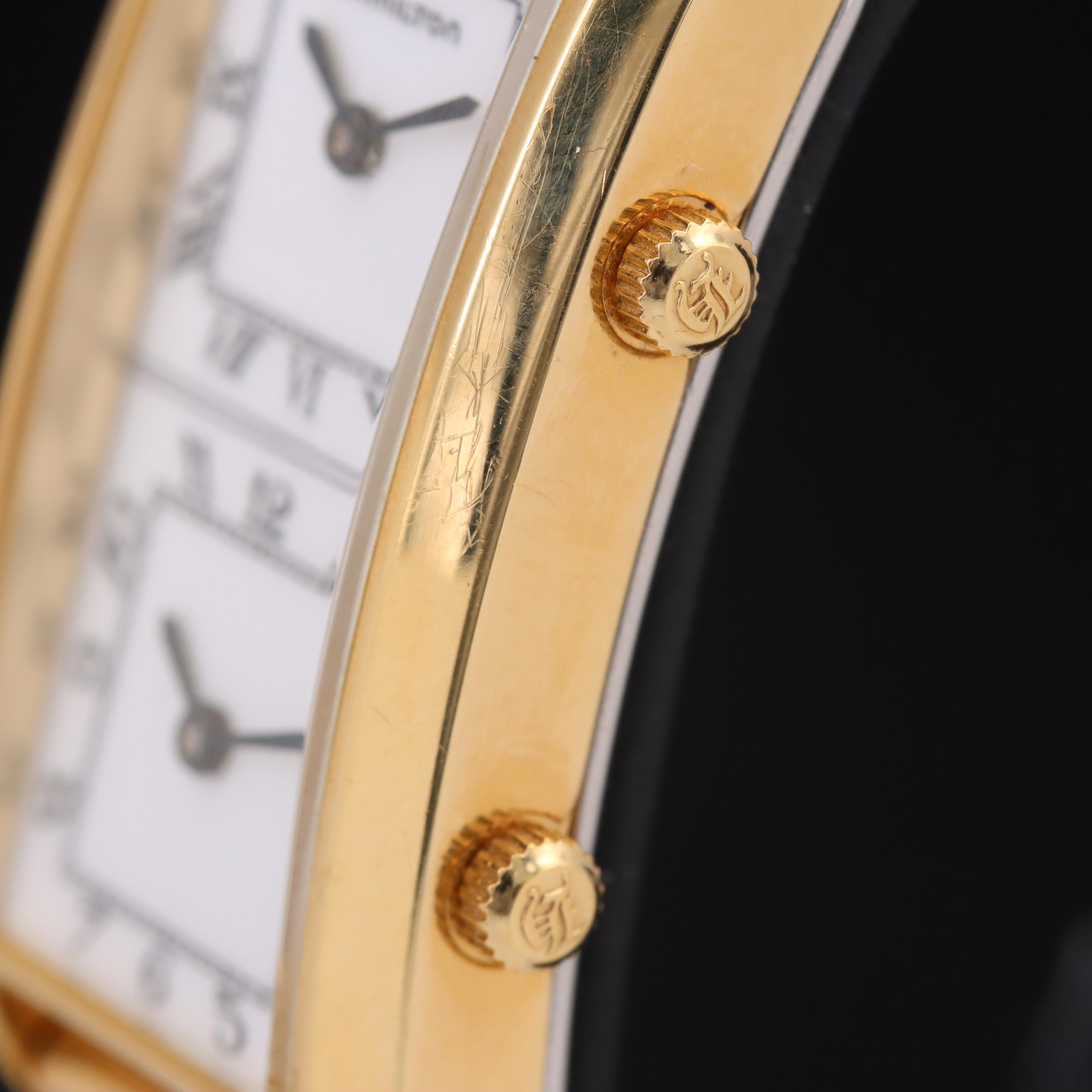 Hamilton Double Dial Quartz Watch