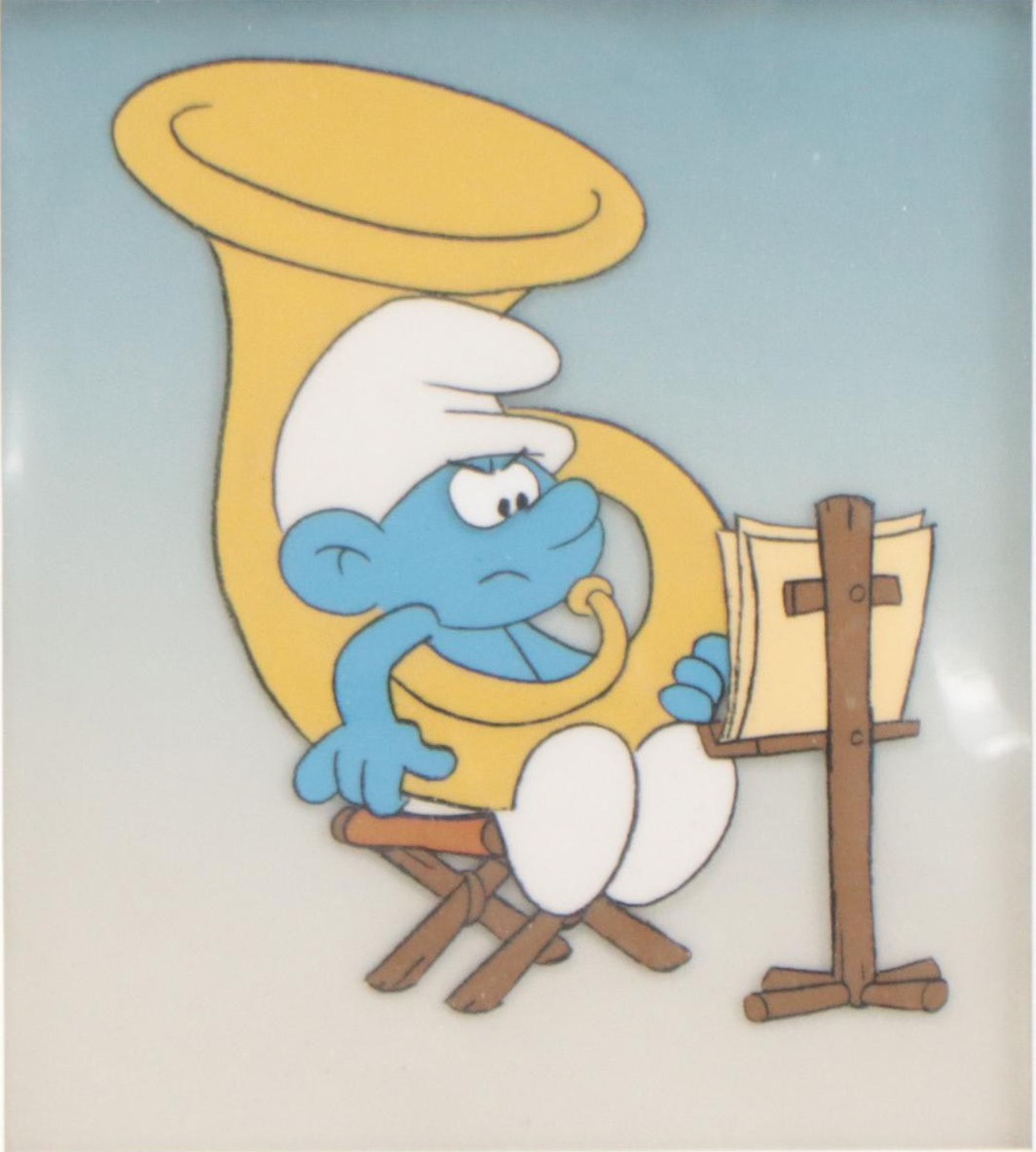 Hanna-Barbera "The Smurfs" Production Cel, More