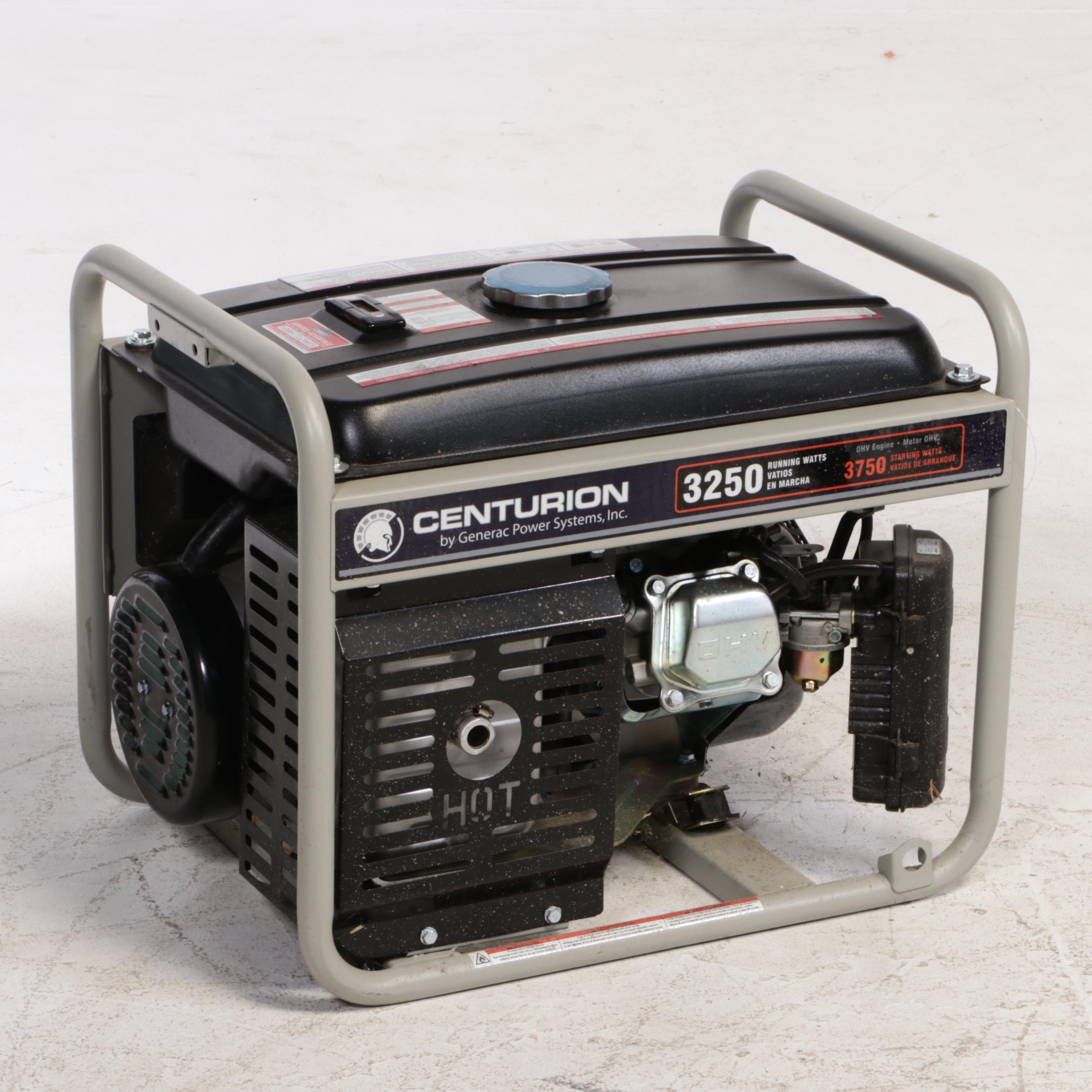 Generac Centurion 3250 Running Watts Gas Powered Portable Generator