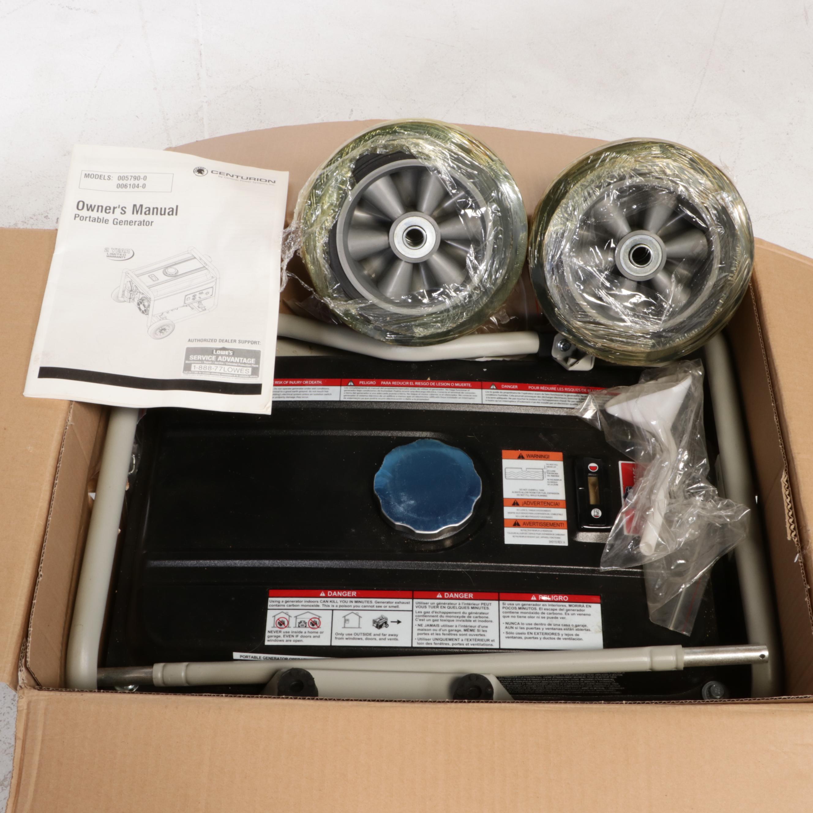 Generac Centurion 3250 Running Watts Gas Powered Portable Generator