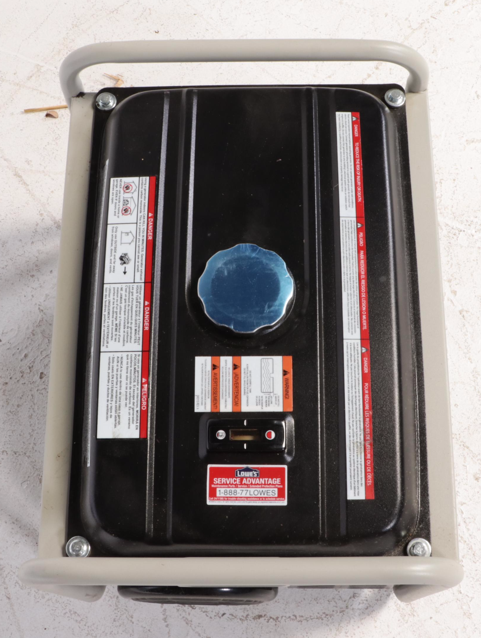 Generac Centurion 3250 Running Watts Gas Powered Portable Generator