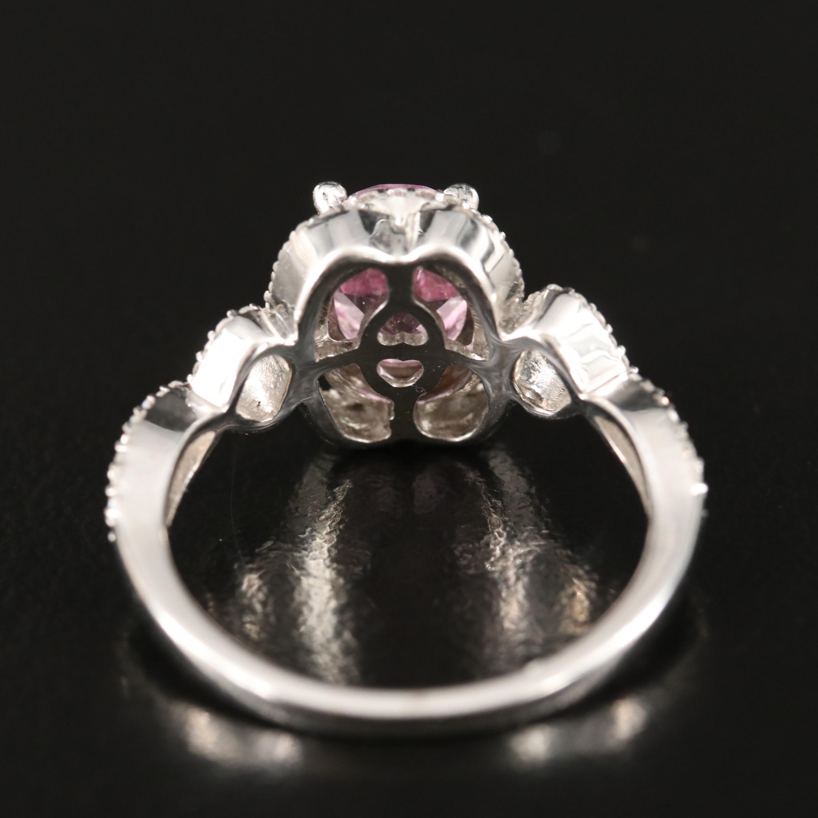 14K Topaz and Diamond Ring