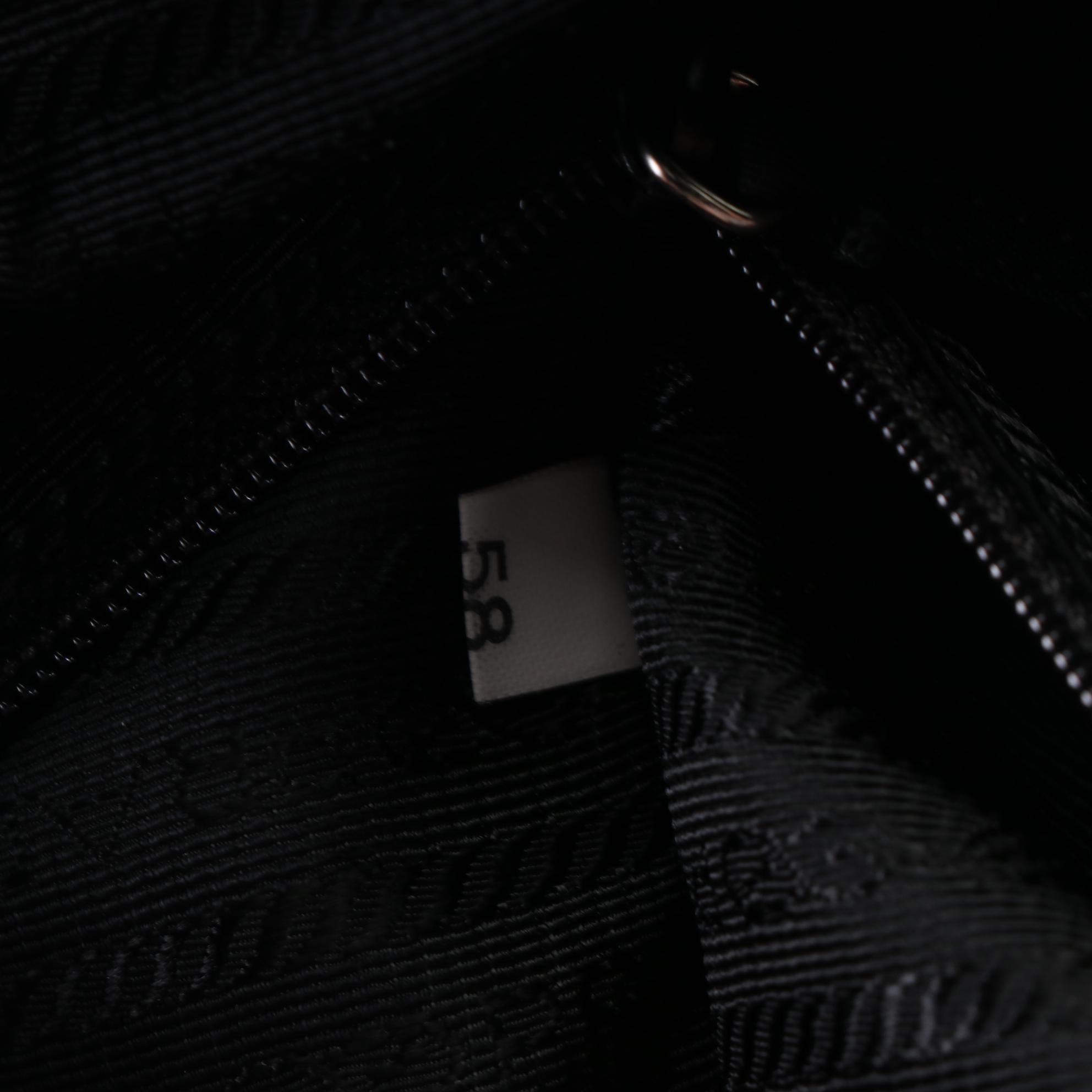 Prada Crossbody Camera Bag in Nylon with Leather Trim