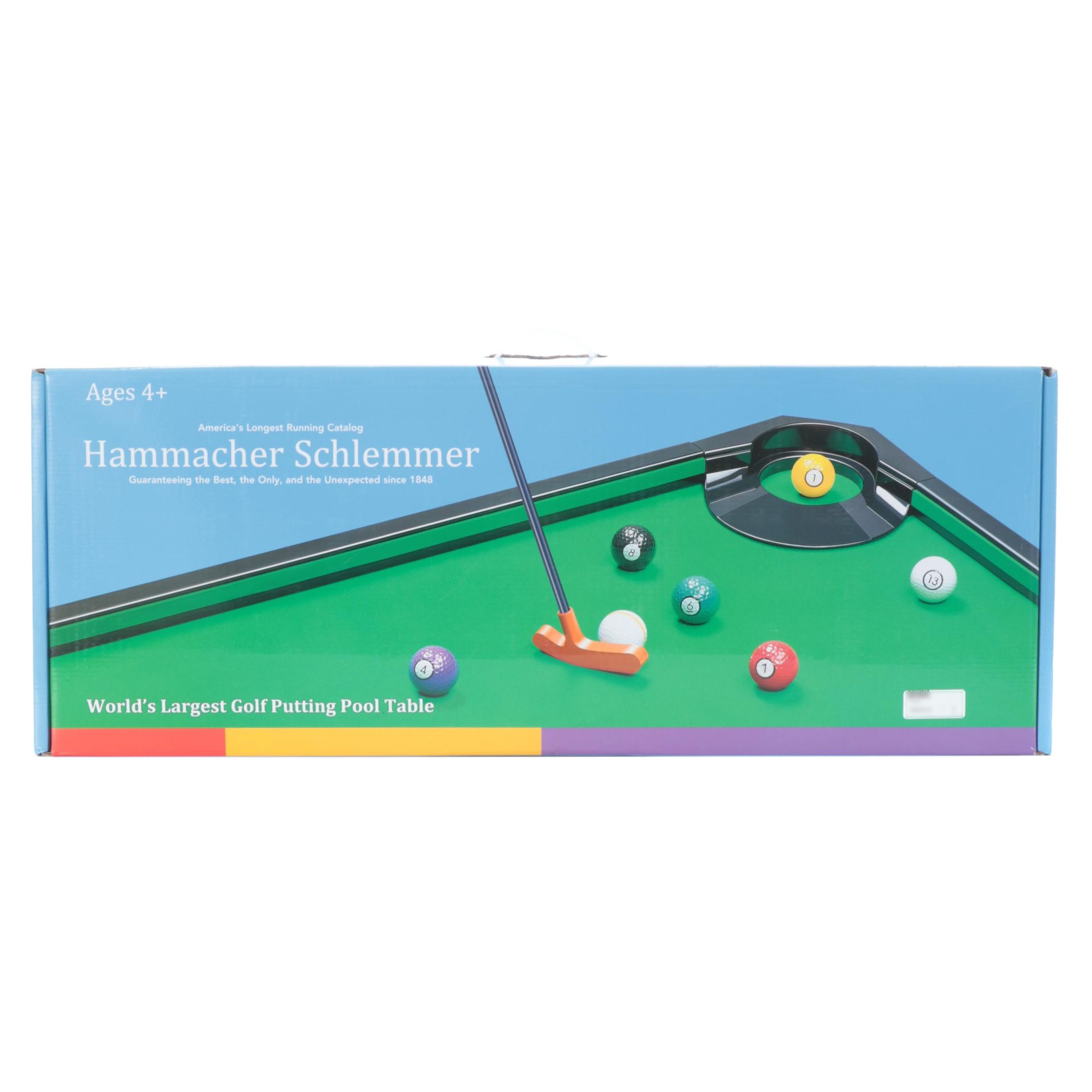 World's Largest Golf Putting Pool Table