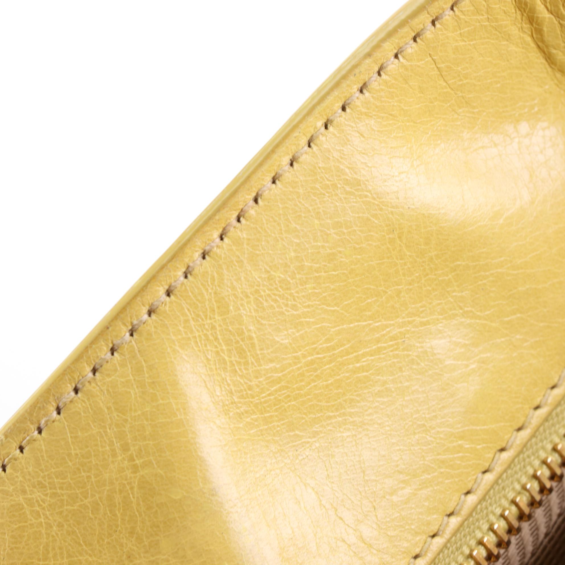 Prada Top Handle Two-Way Tote in Leather