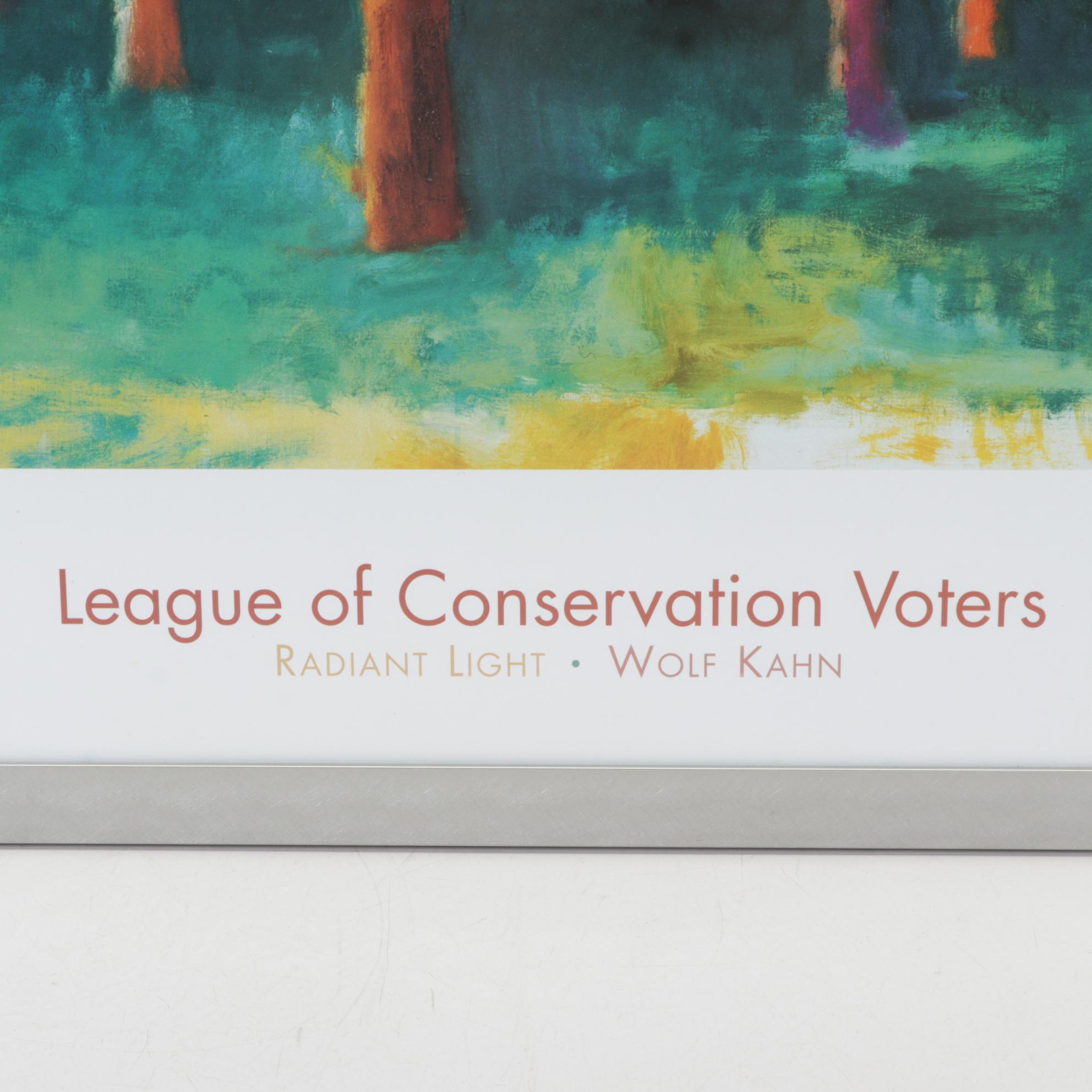 Offset Lithograph After Wolf Kahn "Radiant Light," Circa 2000