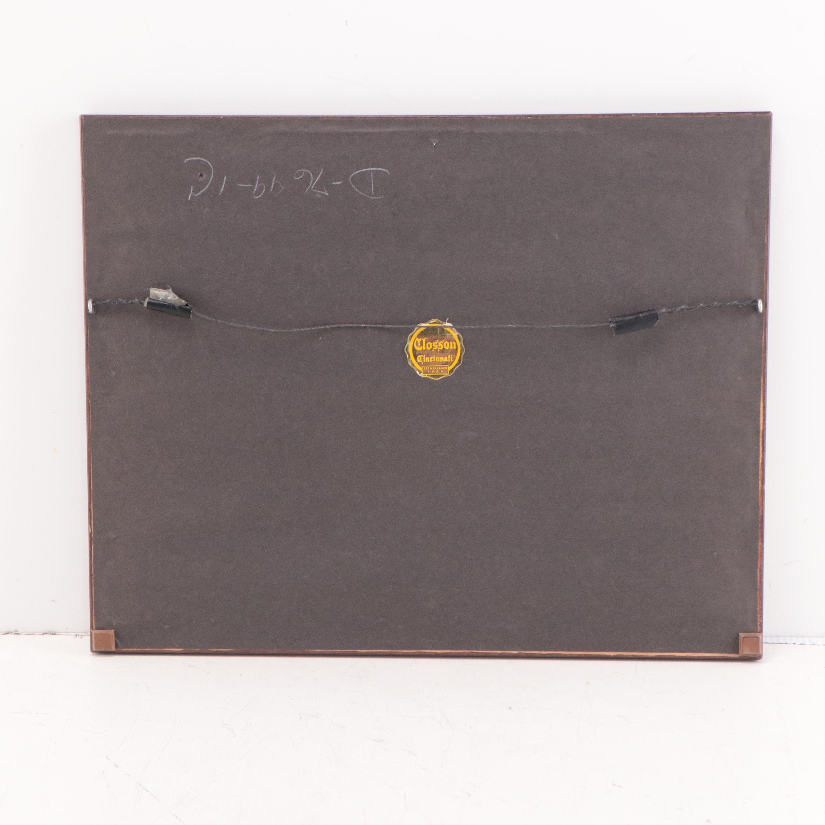 Cincinnati Reds Memorabilia Including W.F. Schildman Photograph