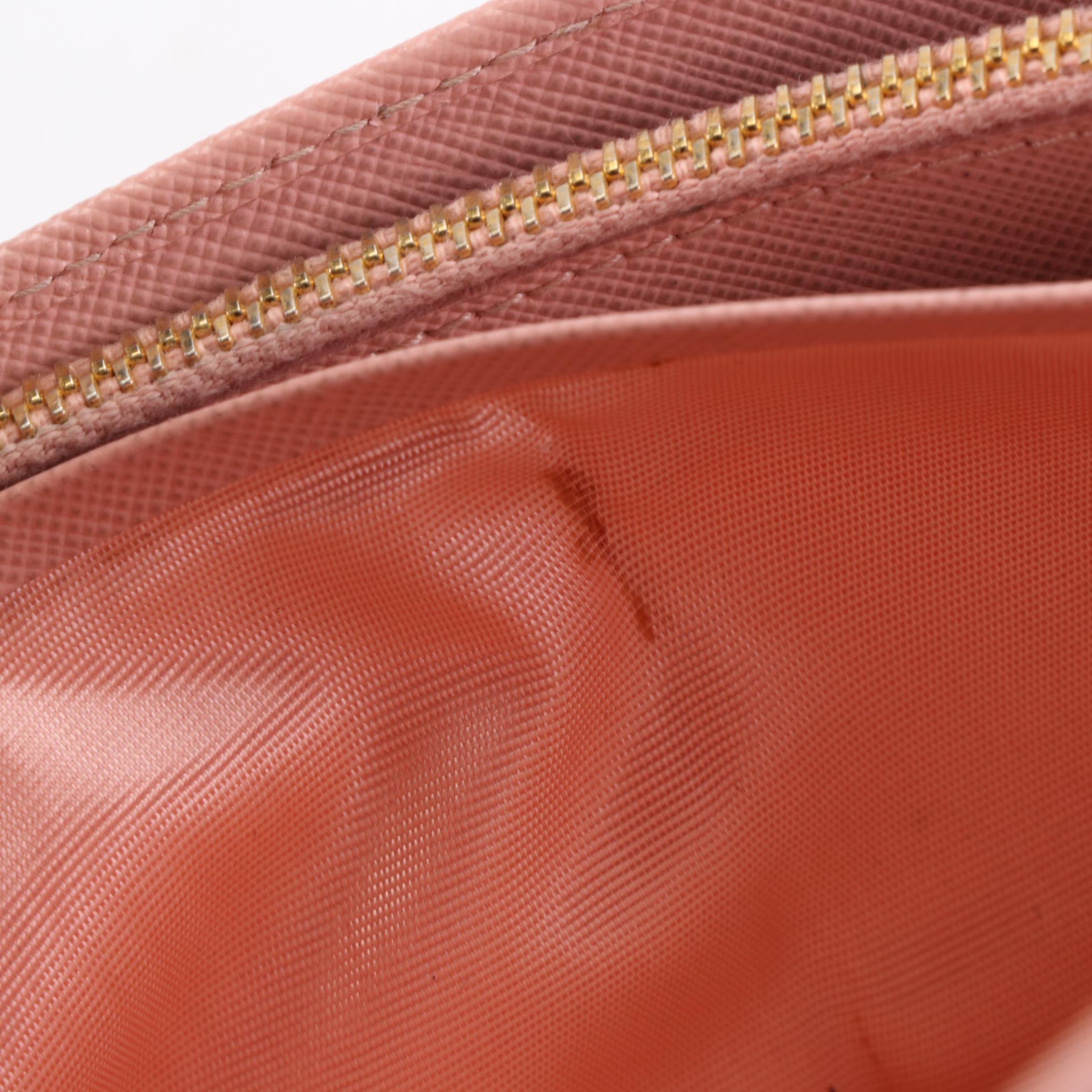 Prada Bow Continental Wallet in Saffiano Leather