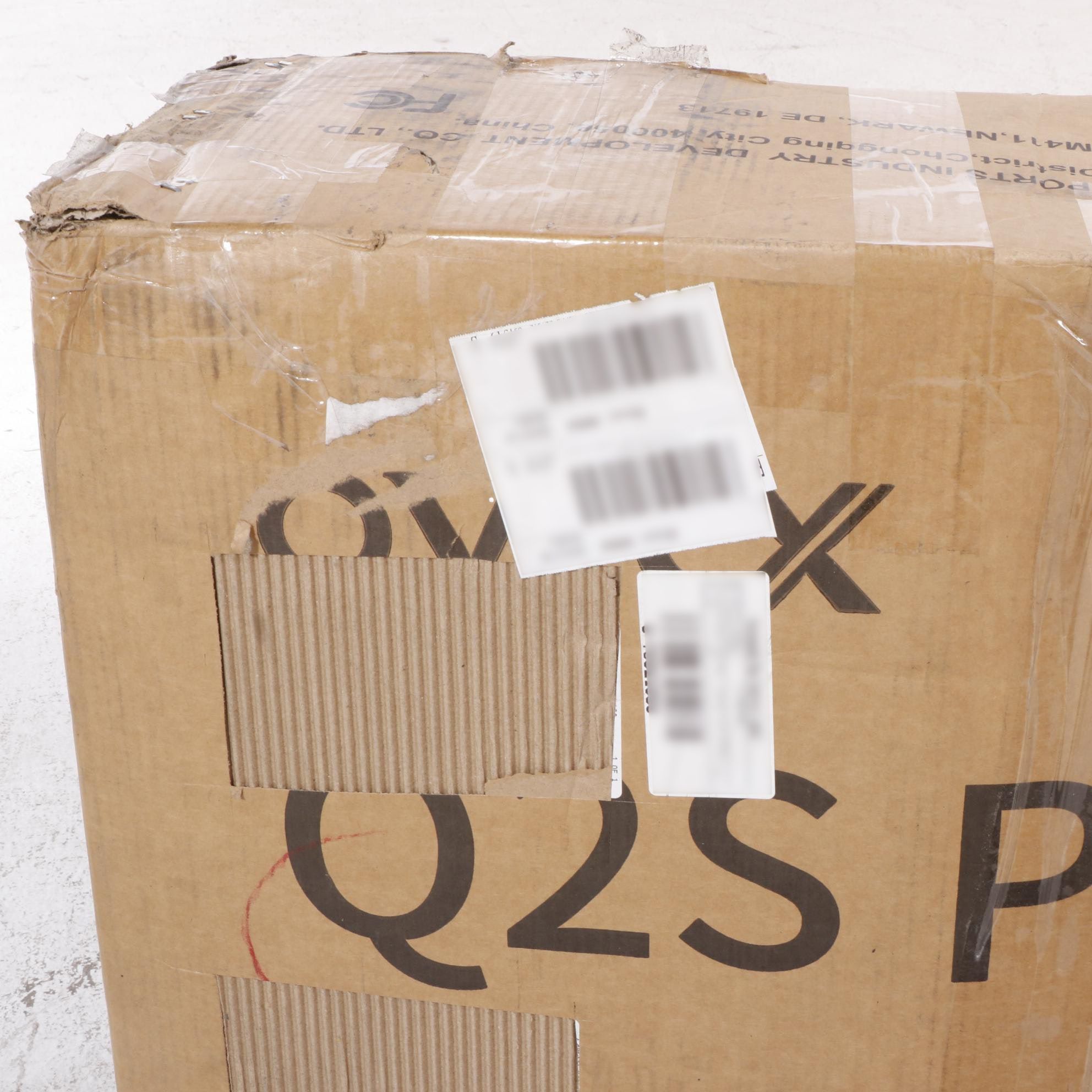 OVICX Q2S+ Folding Treadmill With LED Light Display and Bluetooth