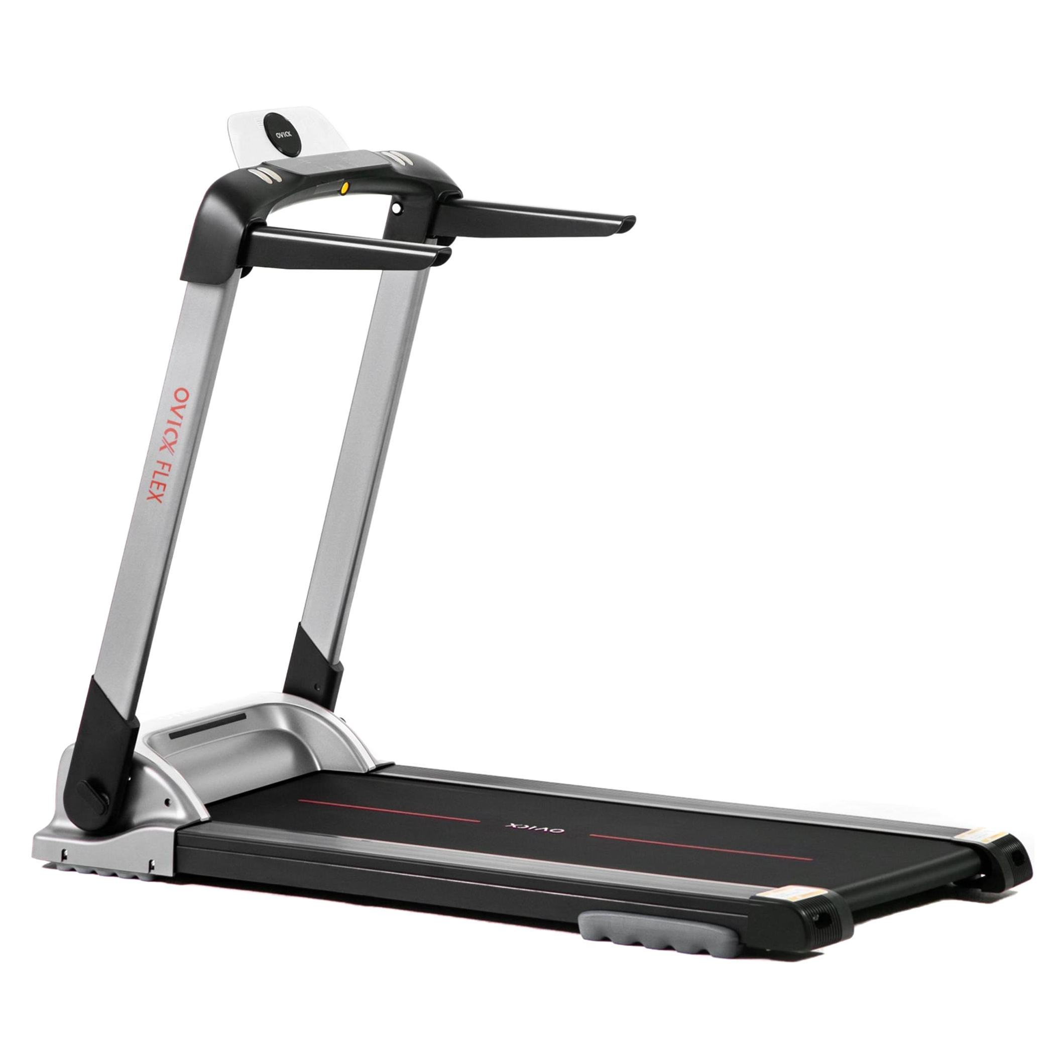 OVICX Q2S+ Folding Treadmill With LED Light Display and Bluetooth