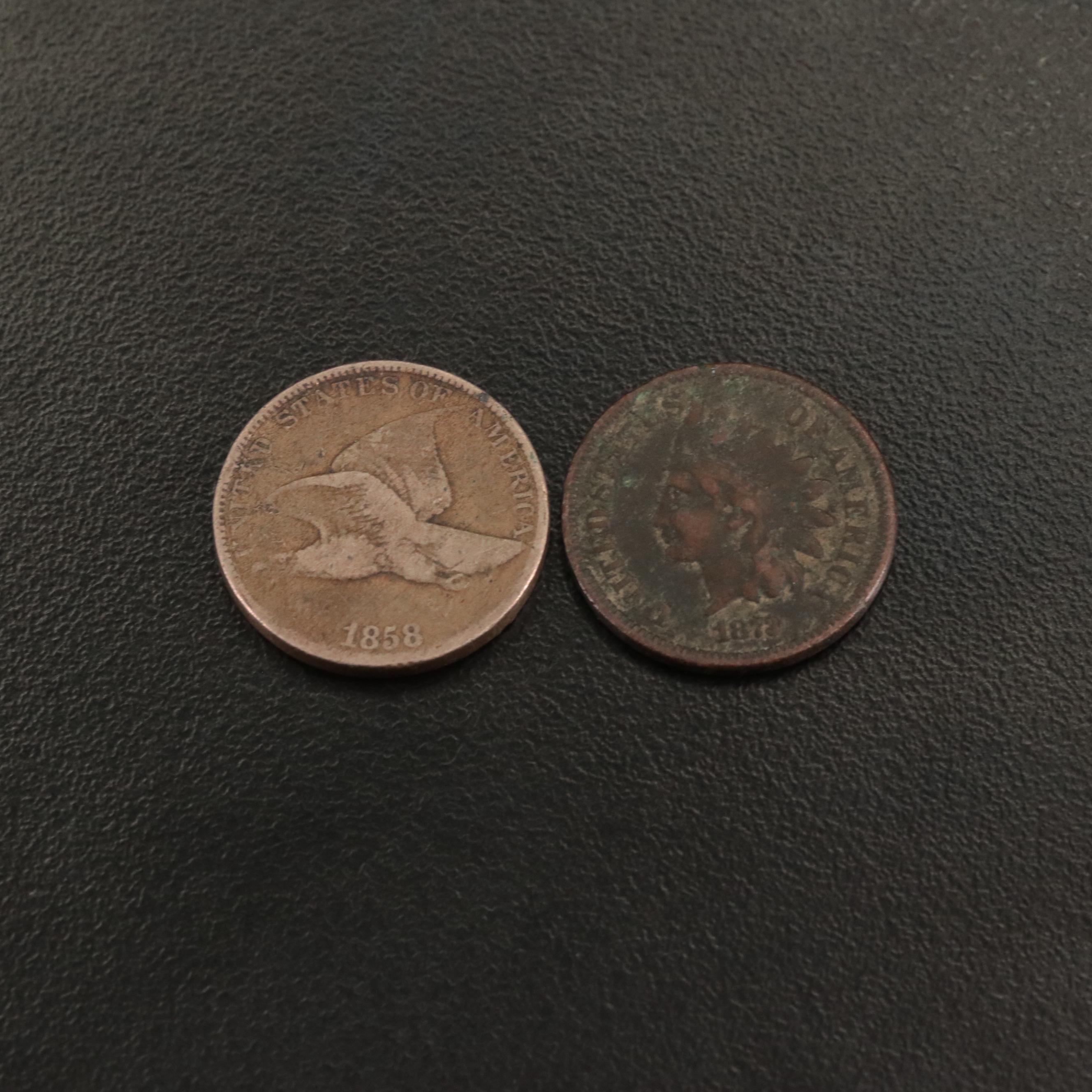 Group of Nineteenth Century U.S. Coins