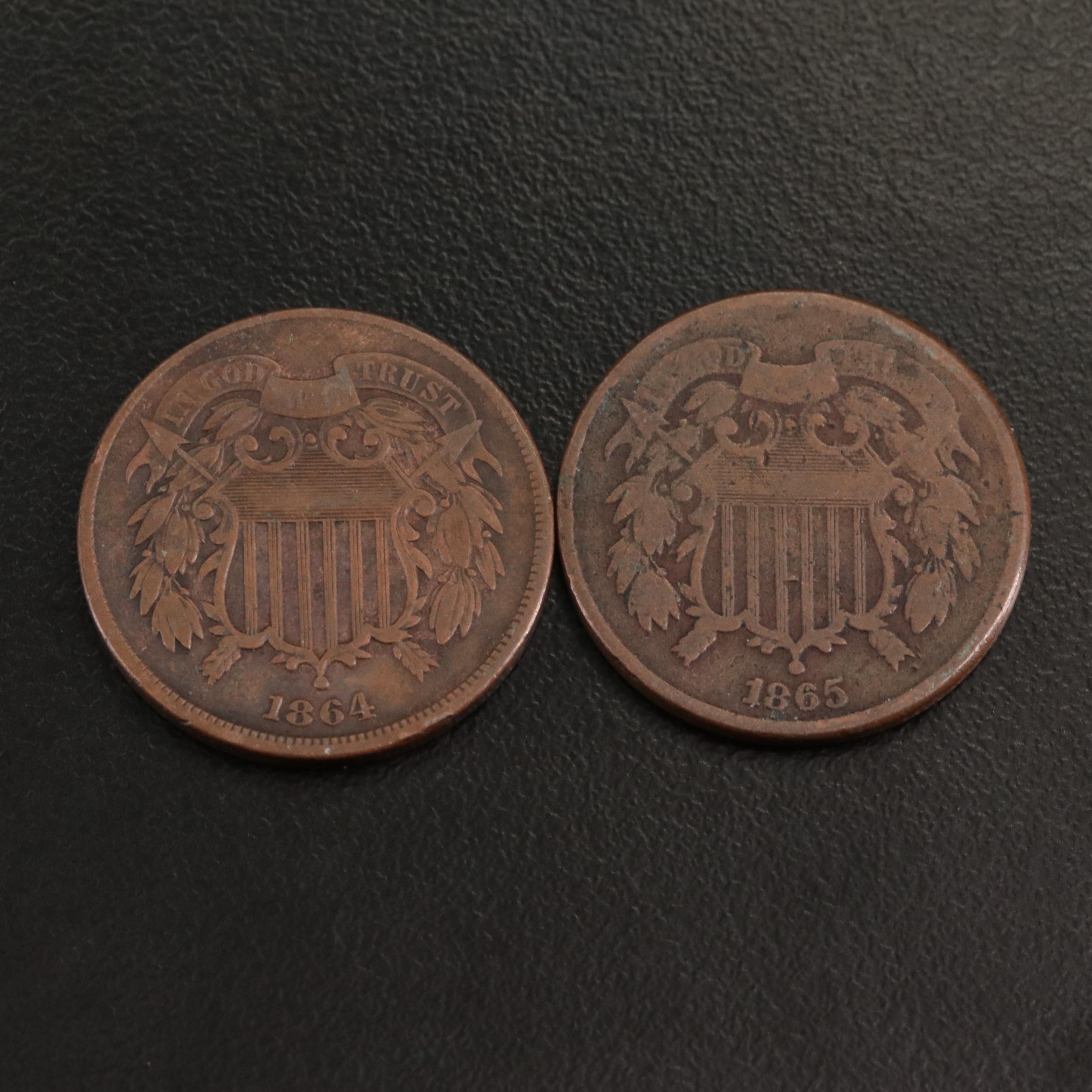 Group of Nineteenth Century U.S. Coins