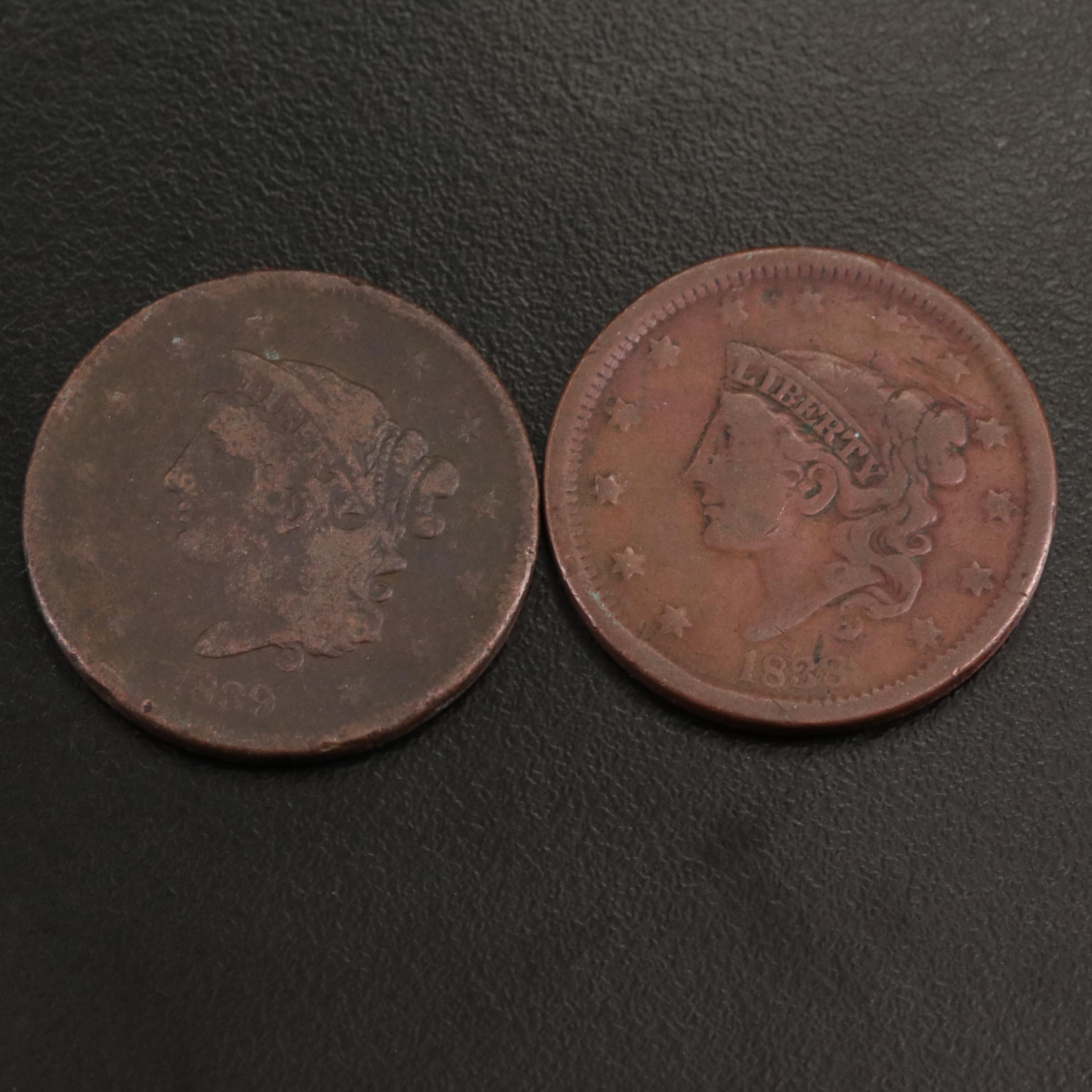 Group of Nineteenth Century U.S. Coins