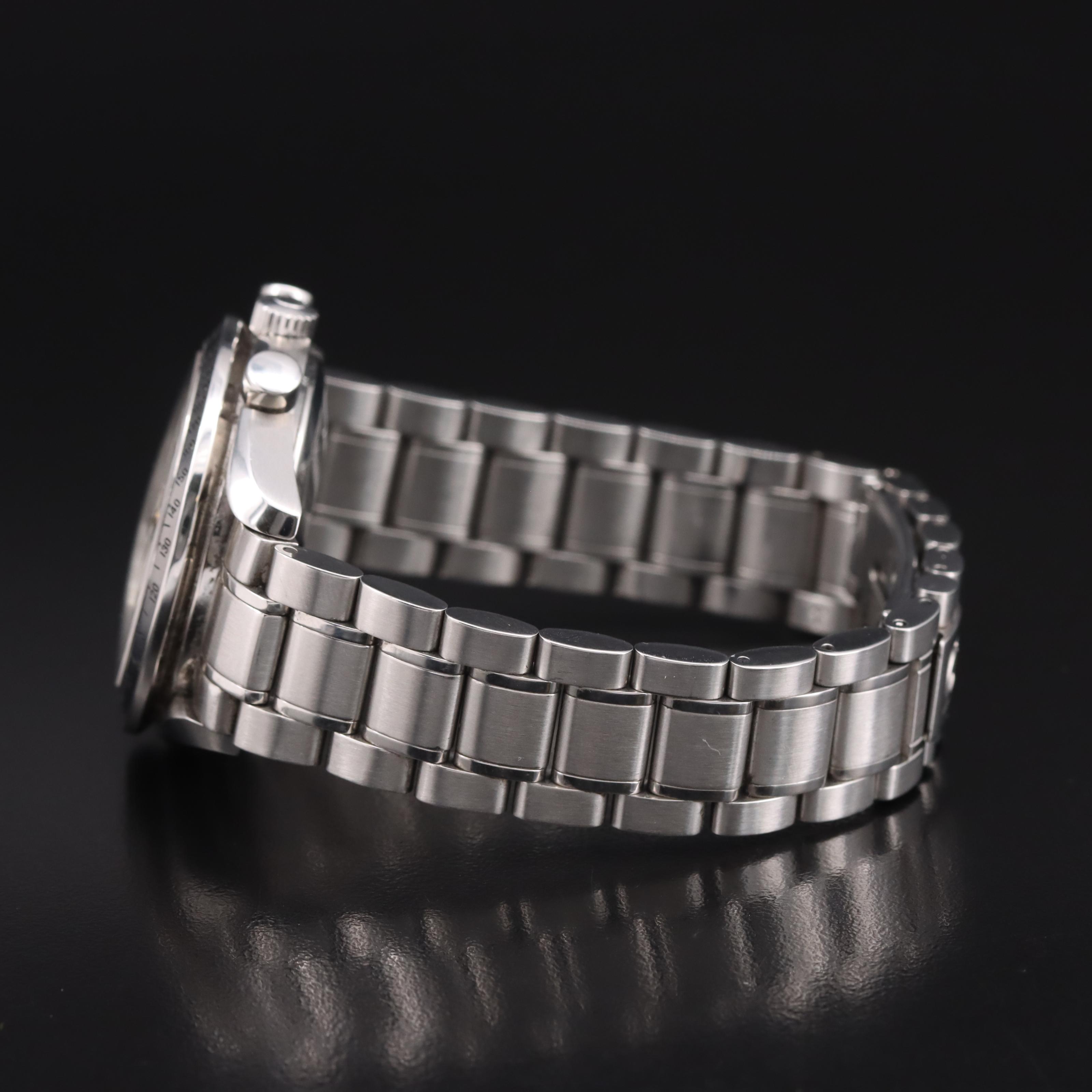 Omega Speedmaster Date Silver Dial Steel Automatic Chronograph Watch