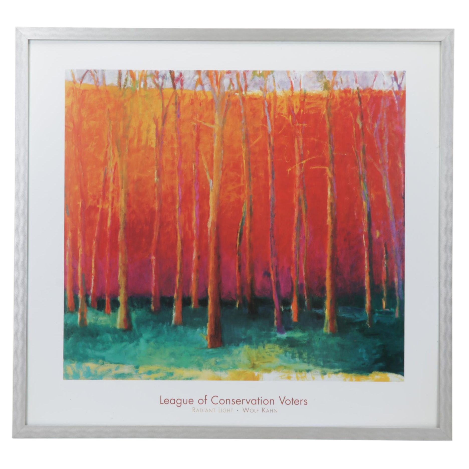 Offset Lithograph After Wolf Kahn "Radiant Light," Circa 2000