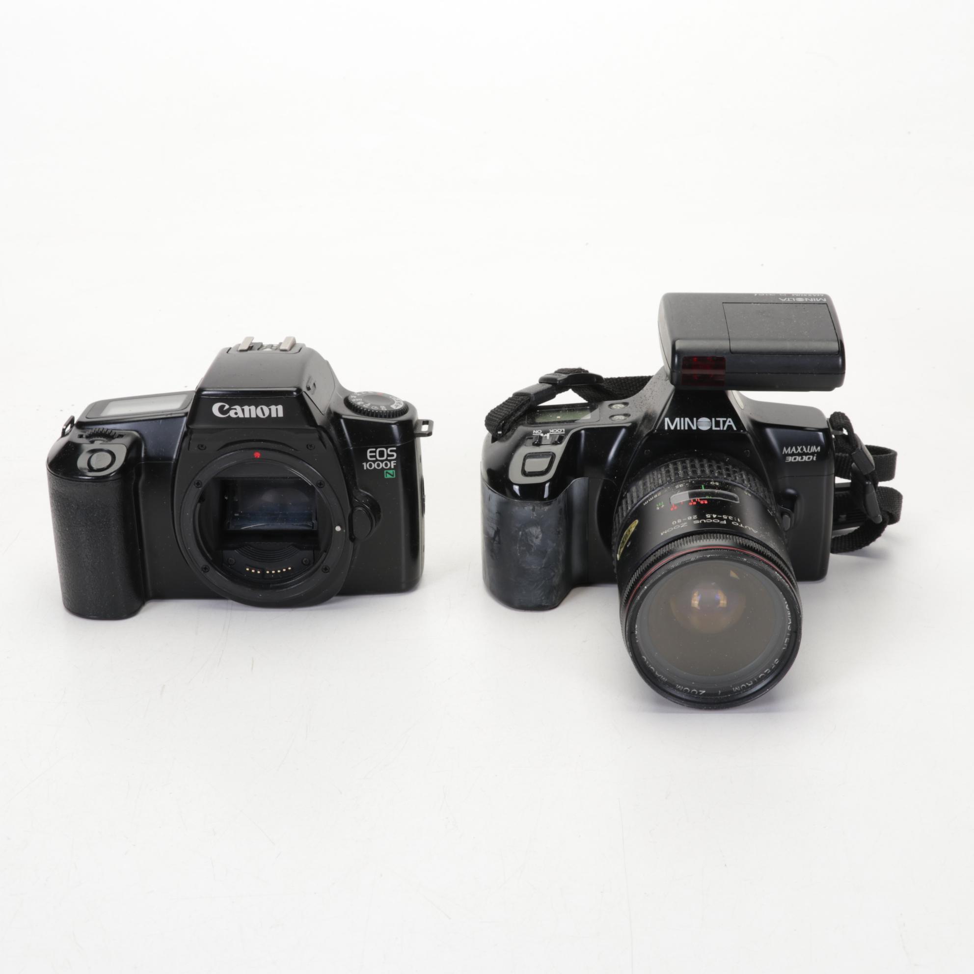 Polaroid Automatic 230 Land Camera with Camera and Photography Collection