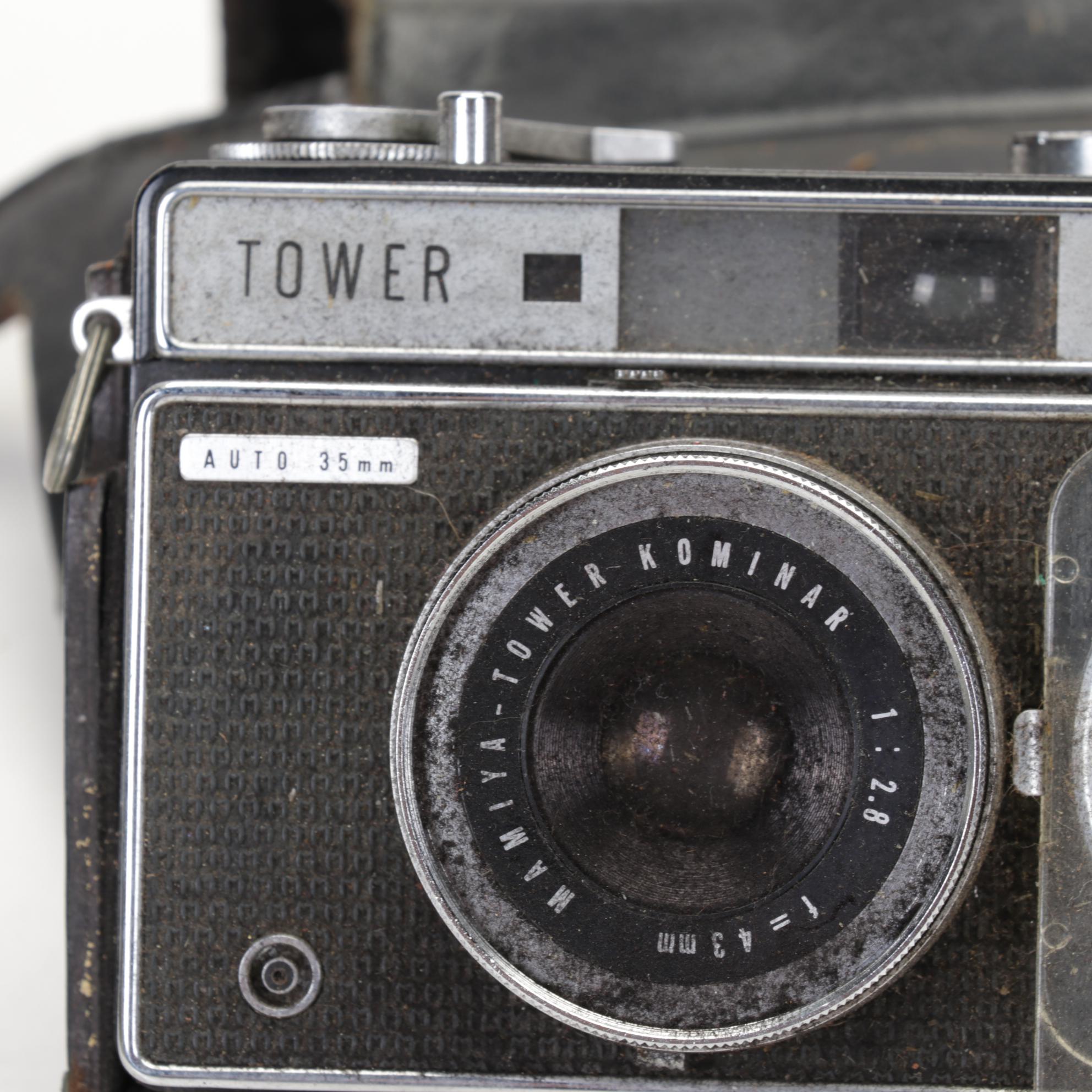 Polaroid Automatic 230 Land Camera with Camera and Photography Collection