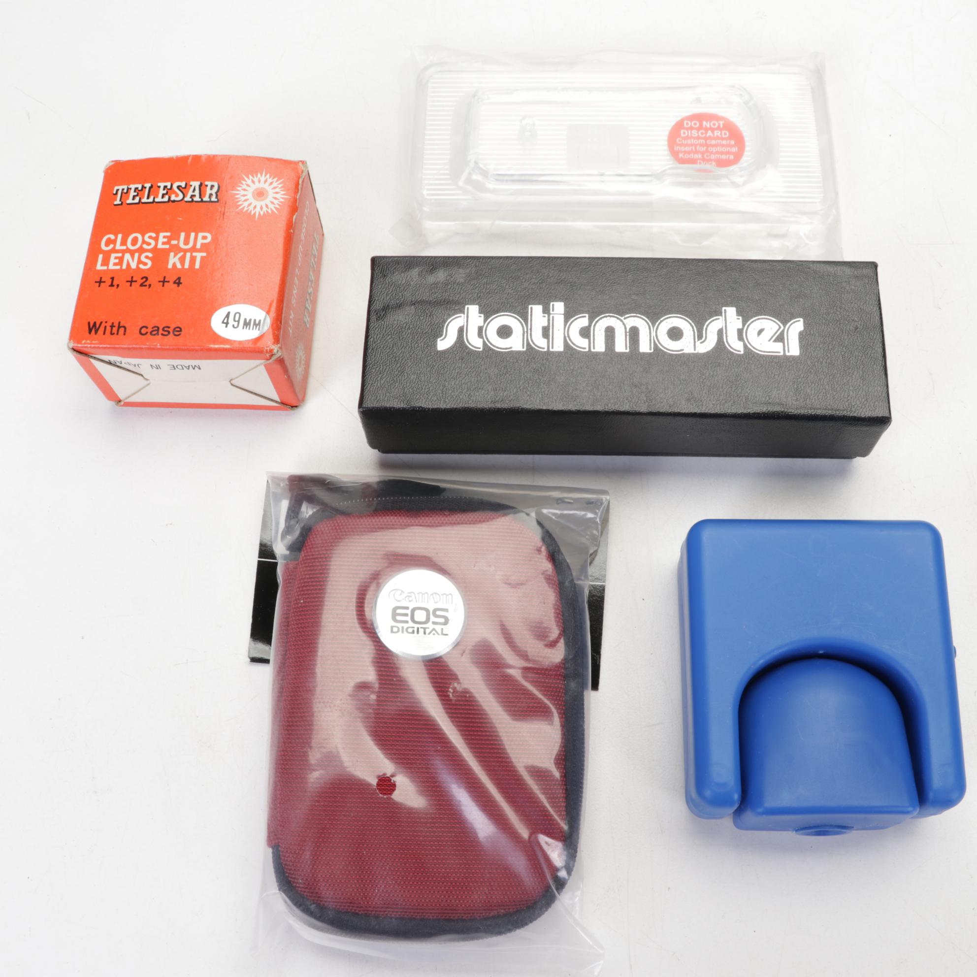 Polaroid Automatic 230 Land Camera with Camera and Photography Collection