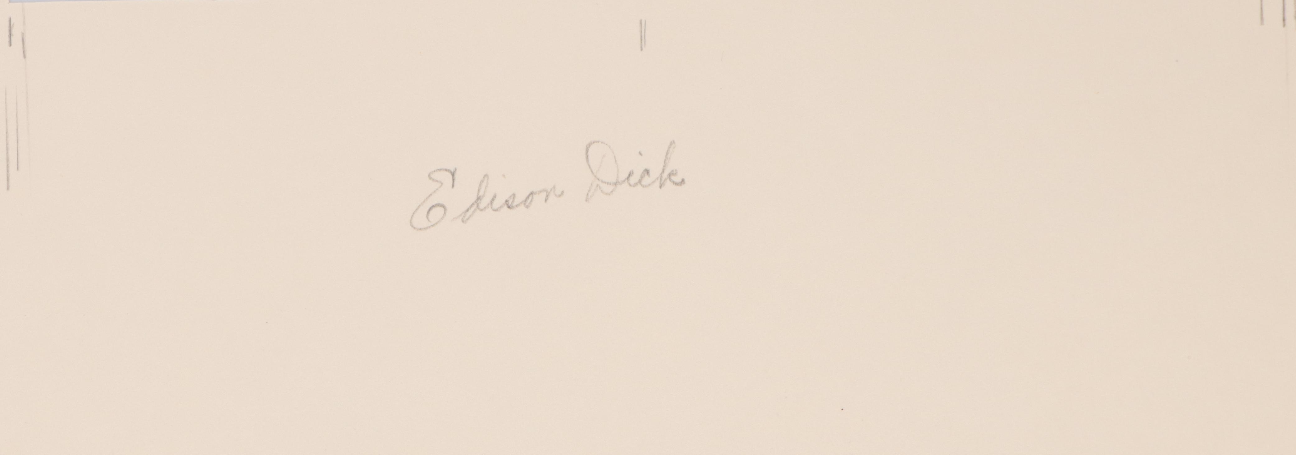 Rockwell Kent Art Deco Wood Engraving With Text, Circa 1934