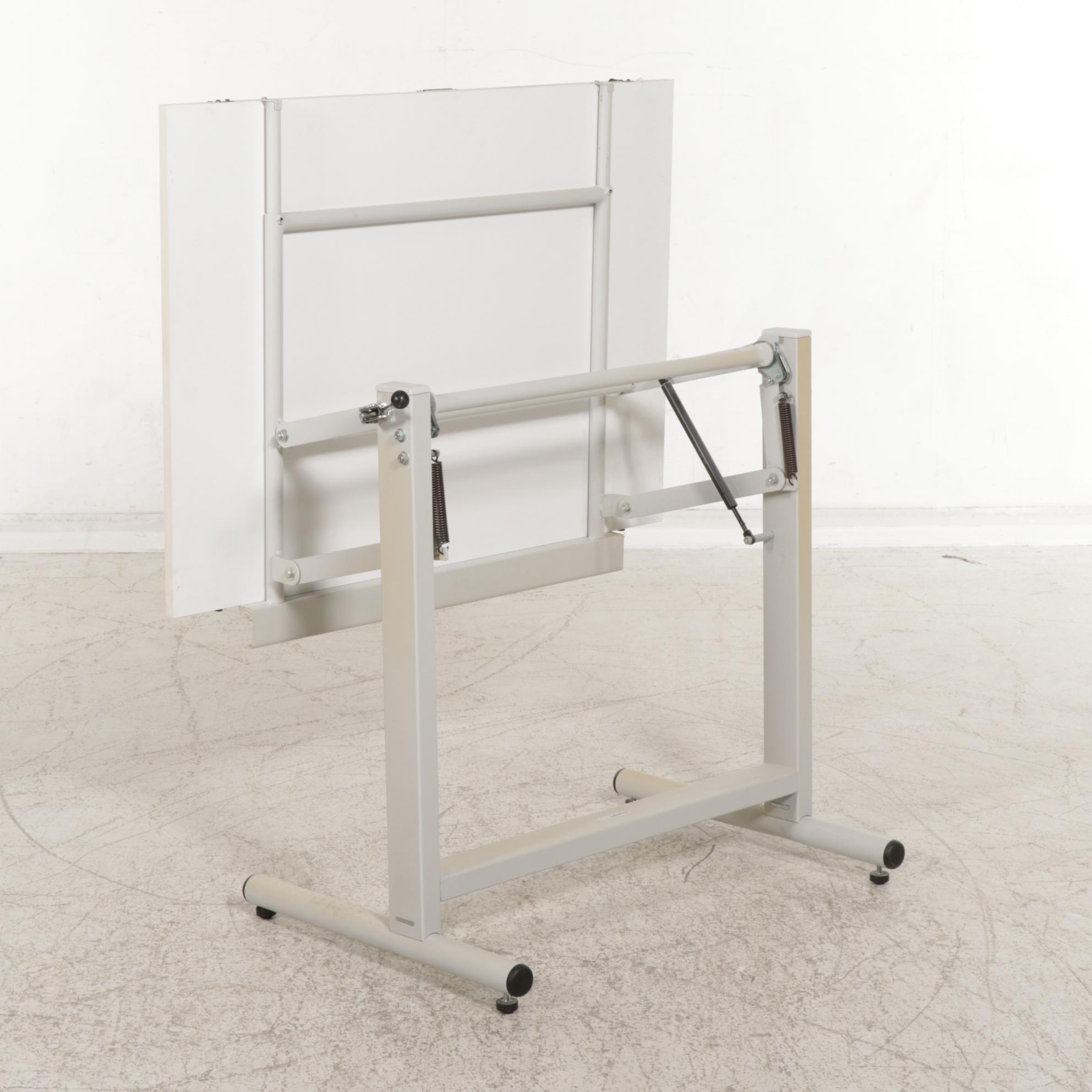 Artwright Articulating Metal Drafting Desk with Chair