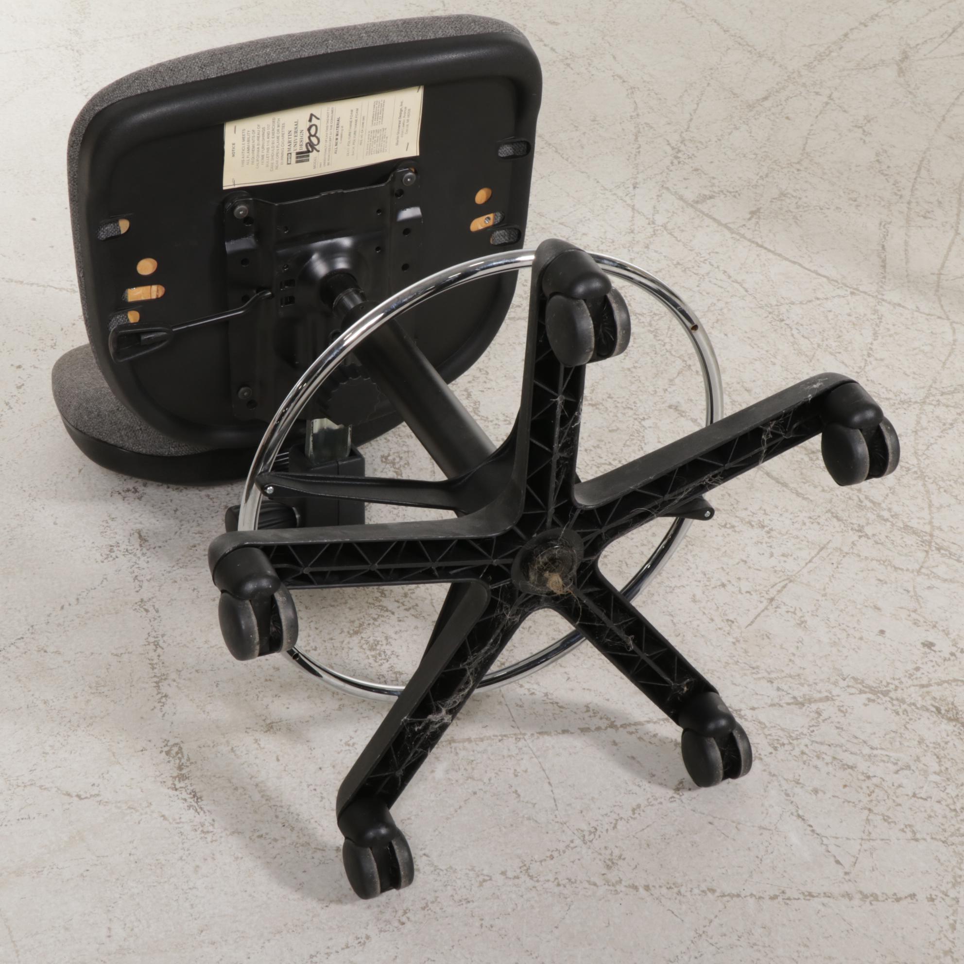 Artwright Articulating Metal Drafting Desk with Chair