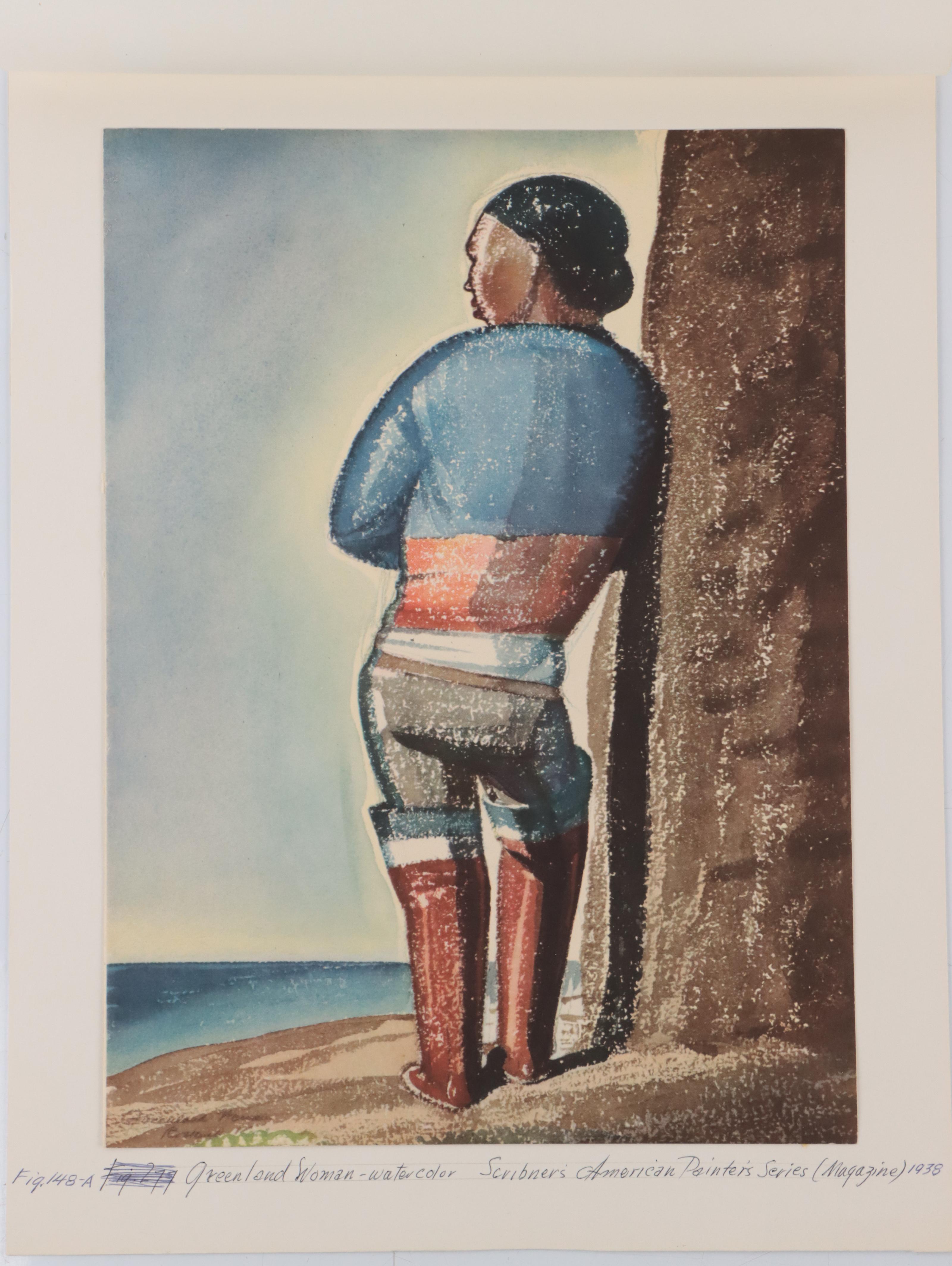 Rockwell Kent Art Deco Wood Engraving Book or Magazine Covers and More