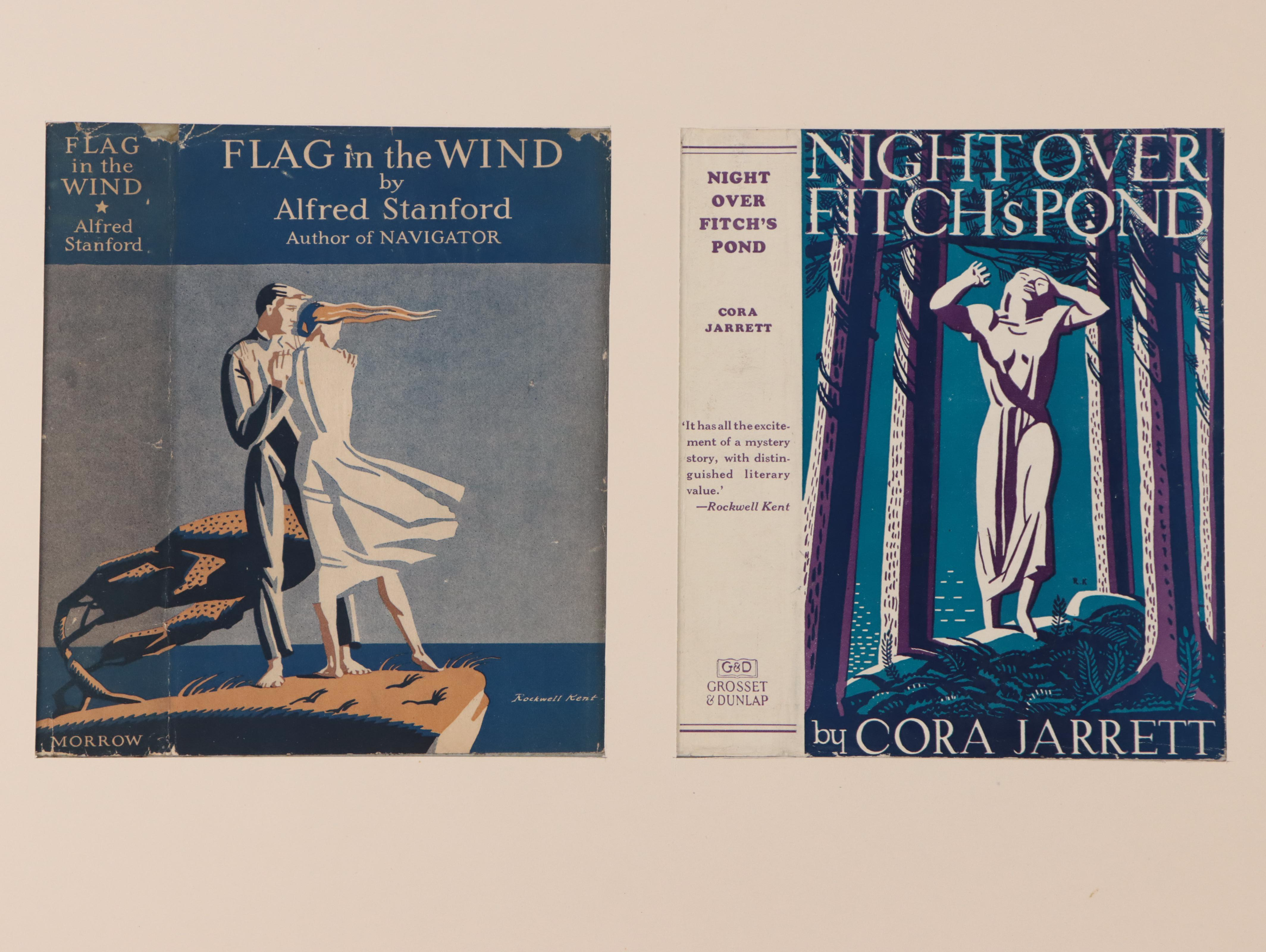 Rockwell Kent Art Deco Wood Engraving Book or Magazine Covers and More
