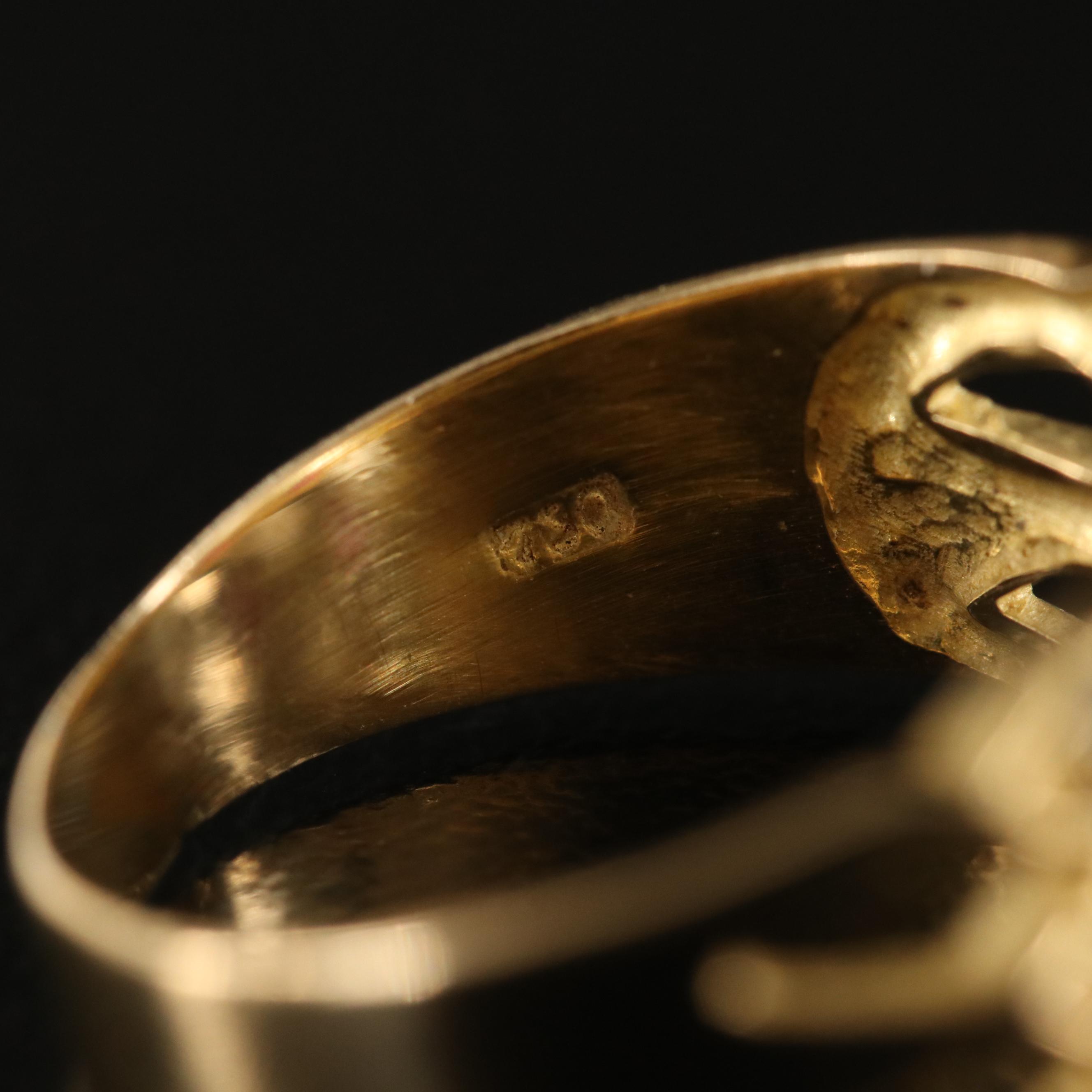 18K Ruby, Emerald and Sapphire Ring