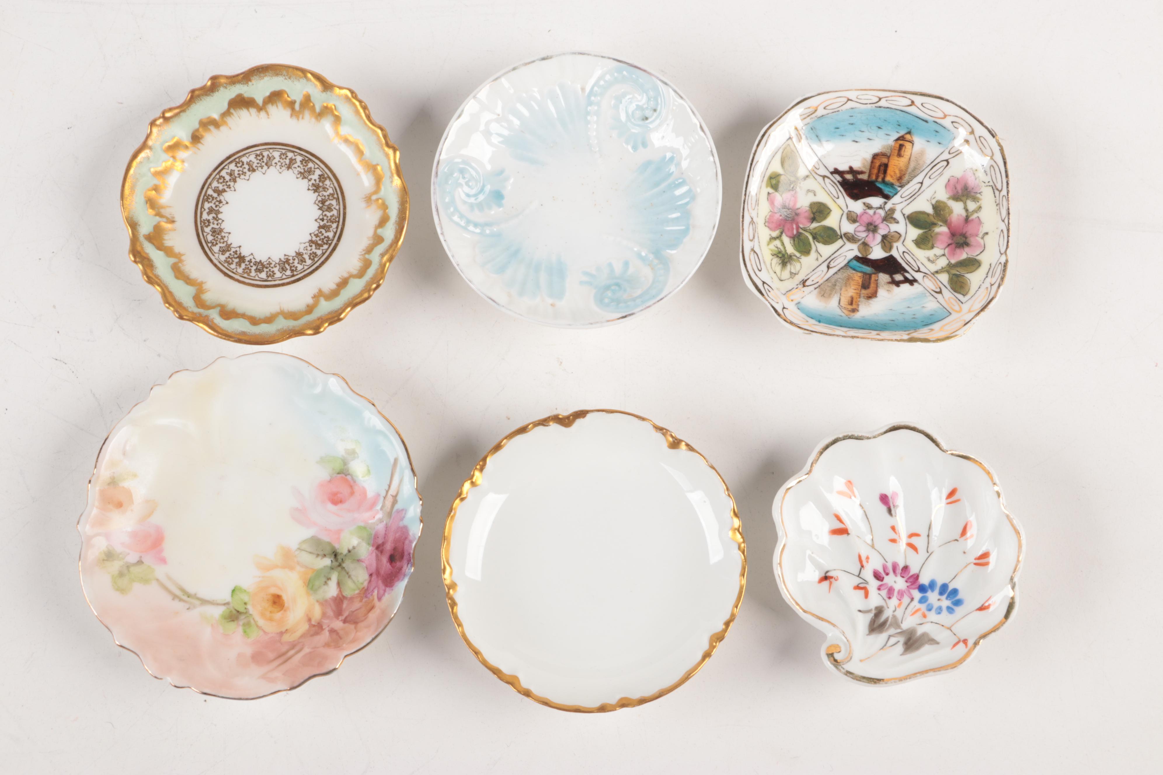 Majolica and Other European Porcelain and Ceramic Butter Pats