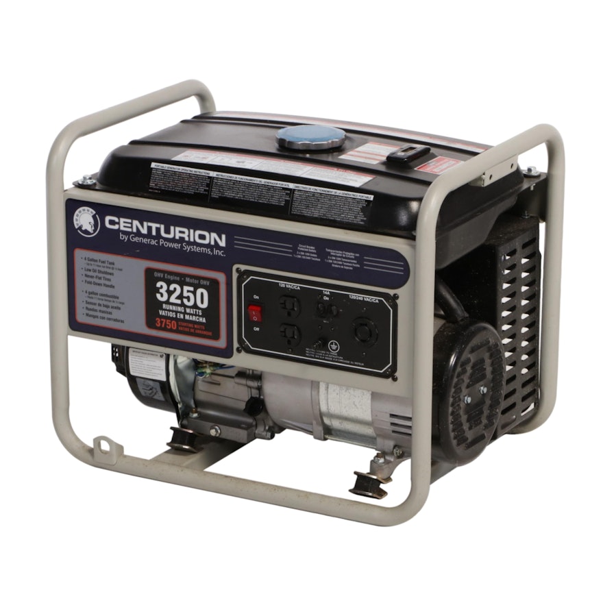 Generac Centurion 3250 Running Watts Gas Powered Portable Generator