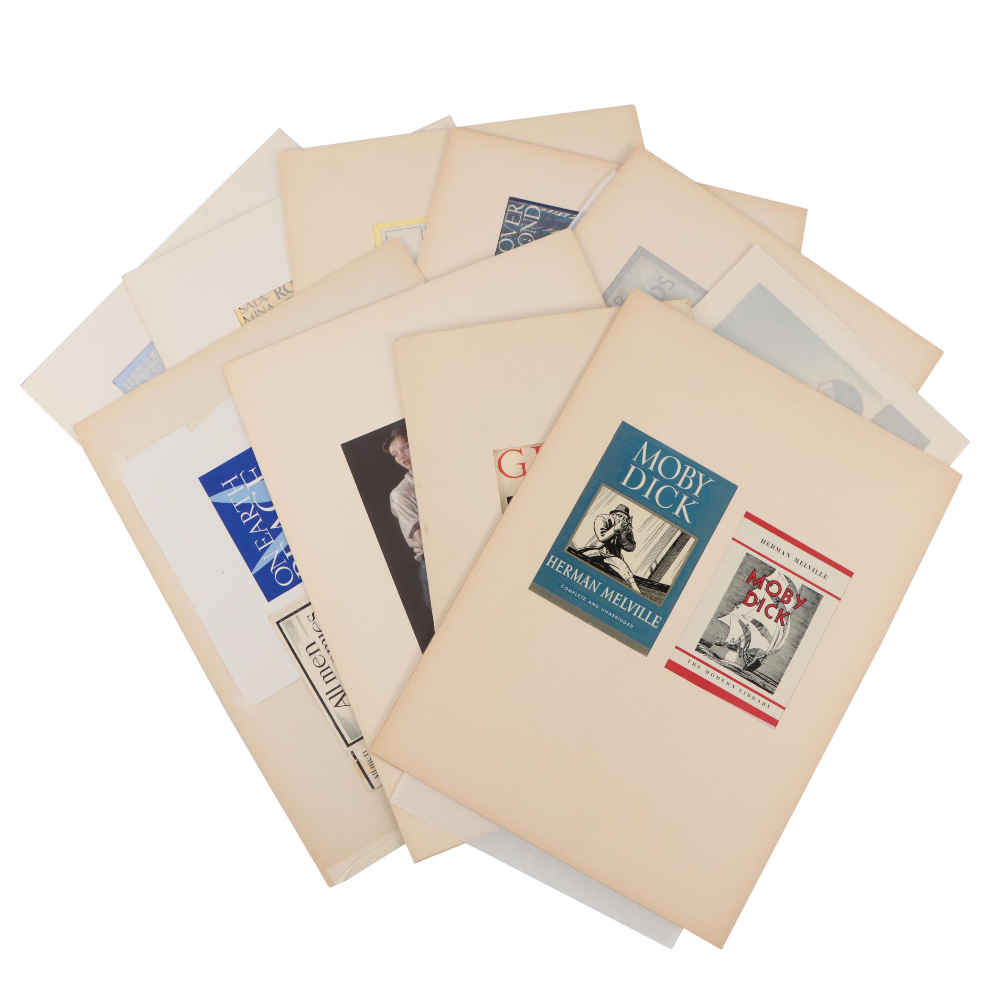 Rockwell Kent Art Deco Wood Engraving Book or Magazine Covers and More