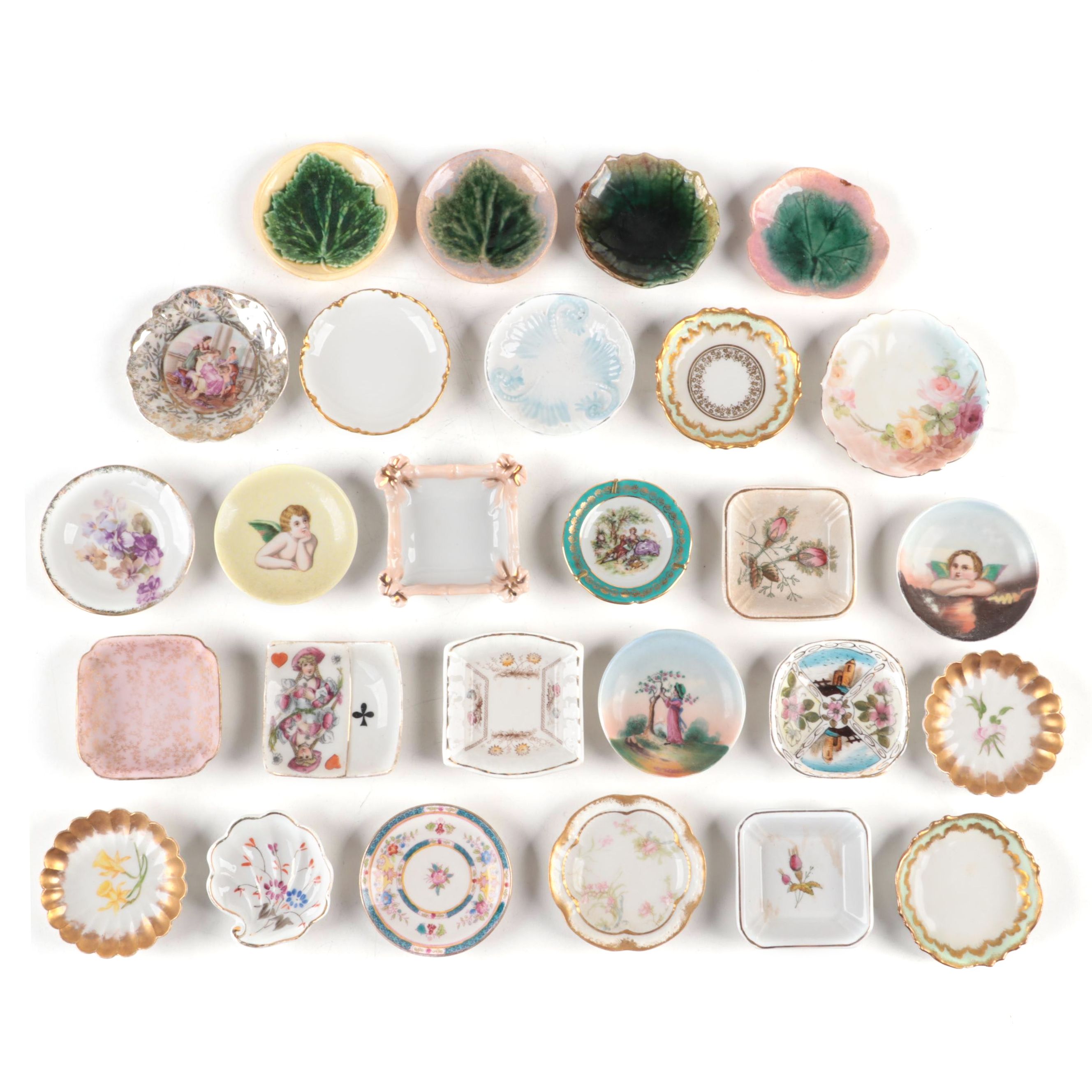 Majolica and Other European Porcelain and Ceramic Butter Pats