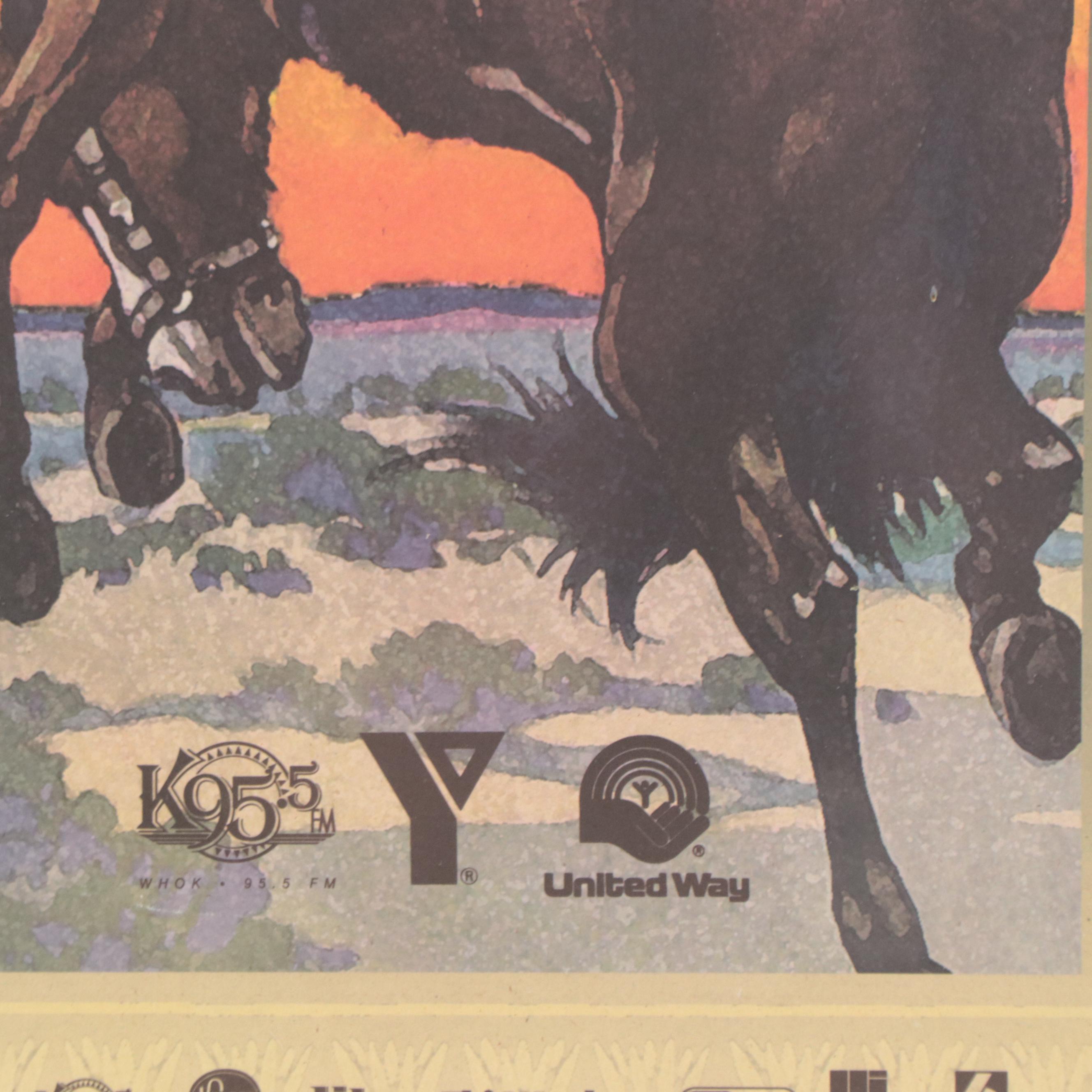 Joe Diffie and John Conlee Signed 1998 Country Jamboree Poster, More