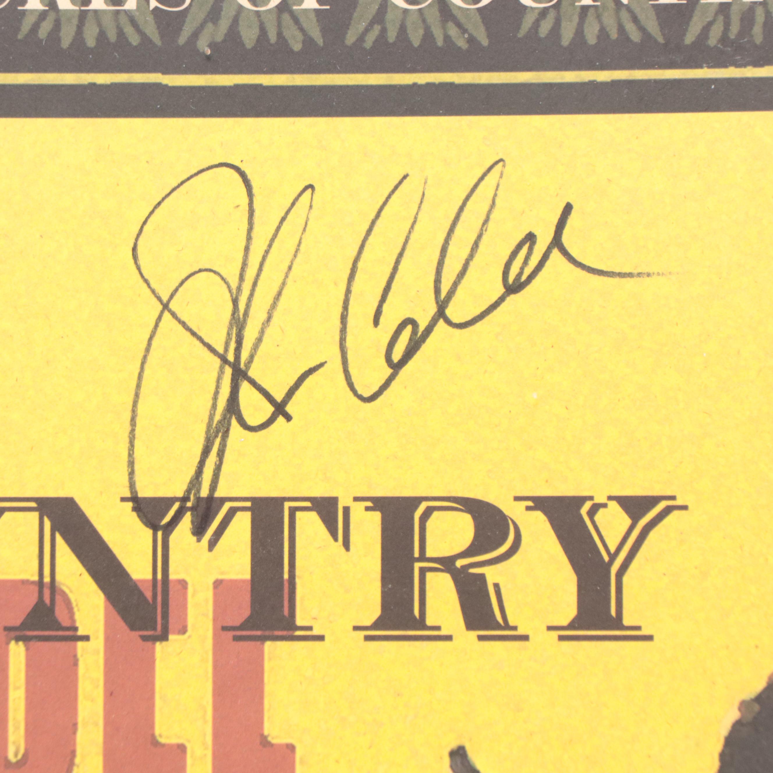 Joe Diffie and John Conlee Signed 1998 Country Jamboree Poster, More