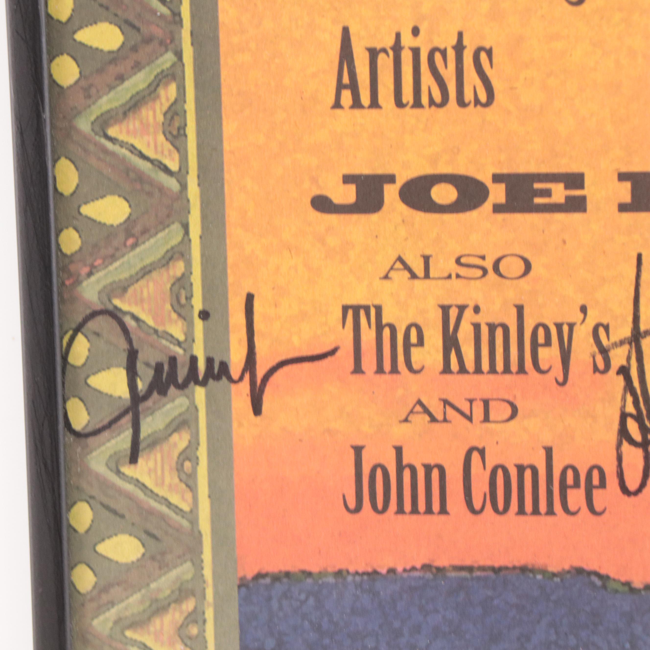 Joe Diffie and John Conlee Signed 1998 Country Jamboree Poster, More