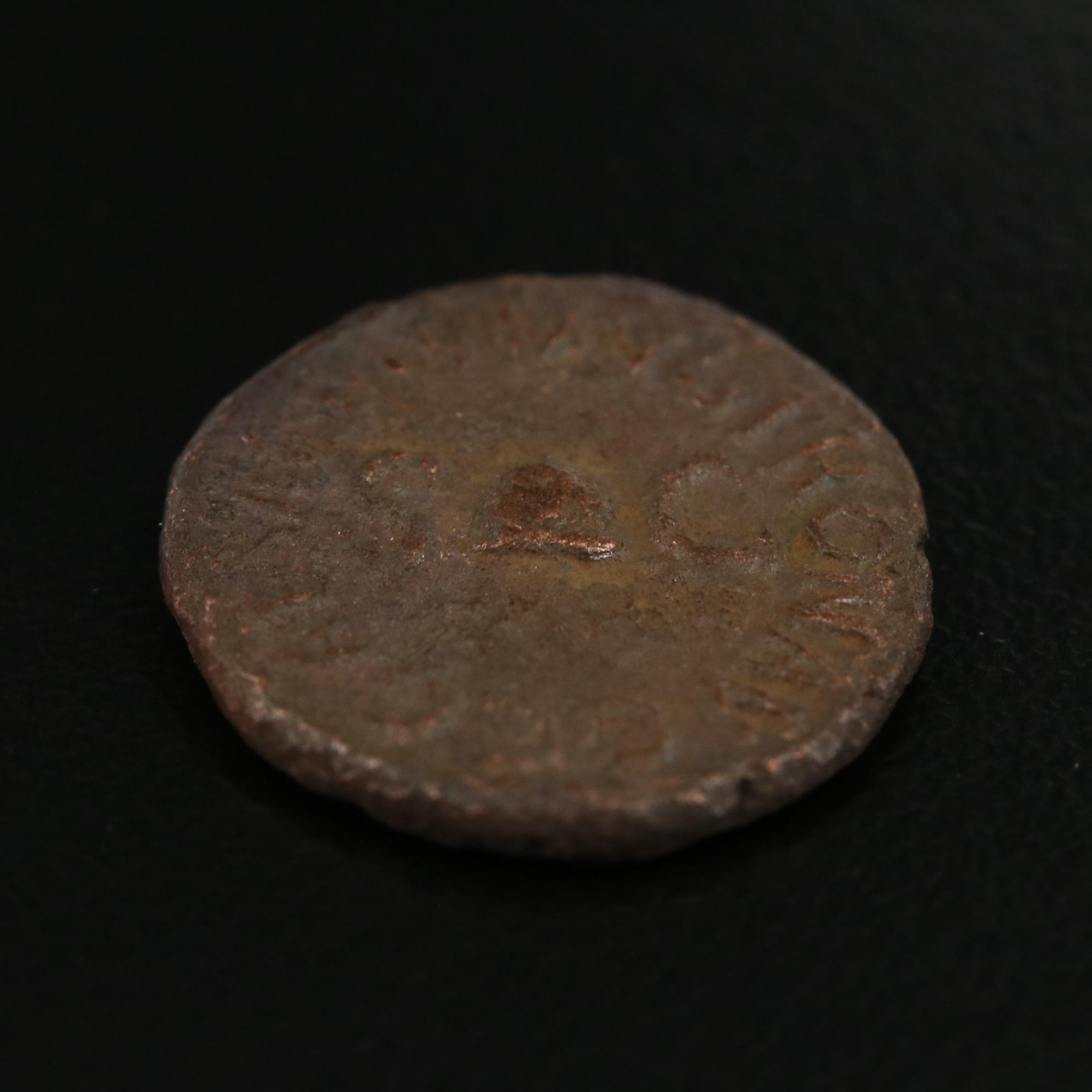 Ancient Roman Imperial Quadrans Coin of Caligula, ca. 37 AD