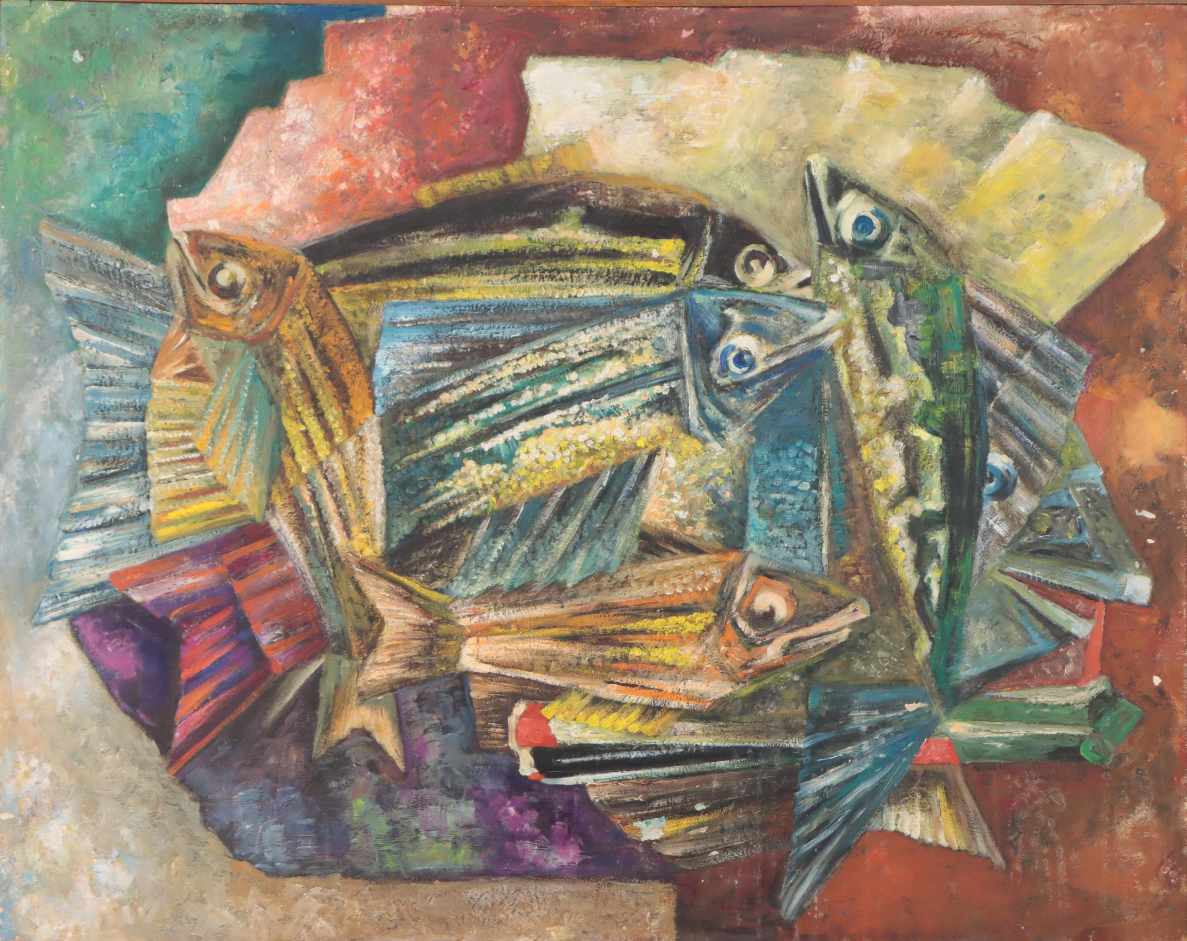 William Ernst Hentschel Oil Painting "The Coral Pool"