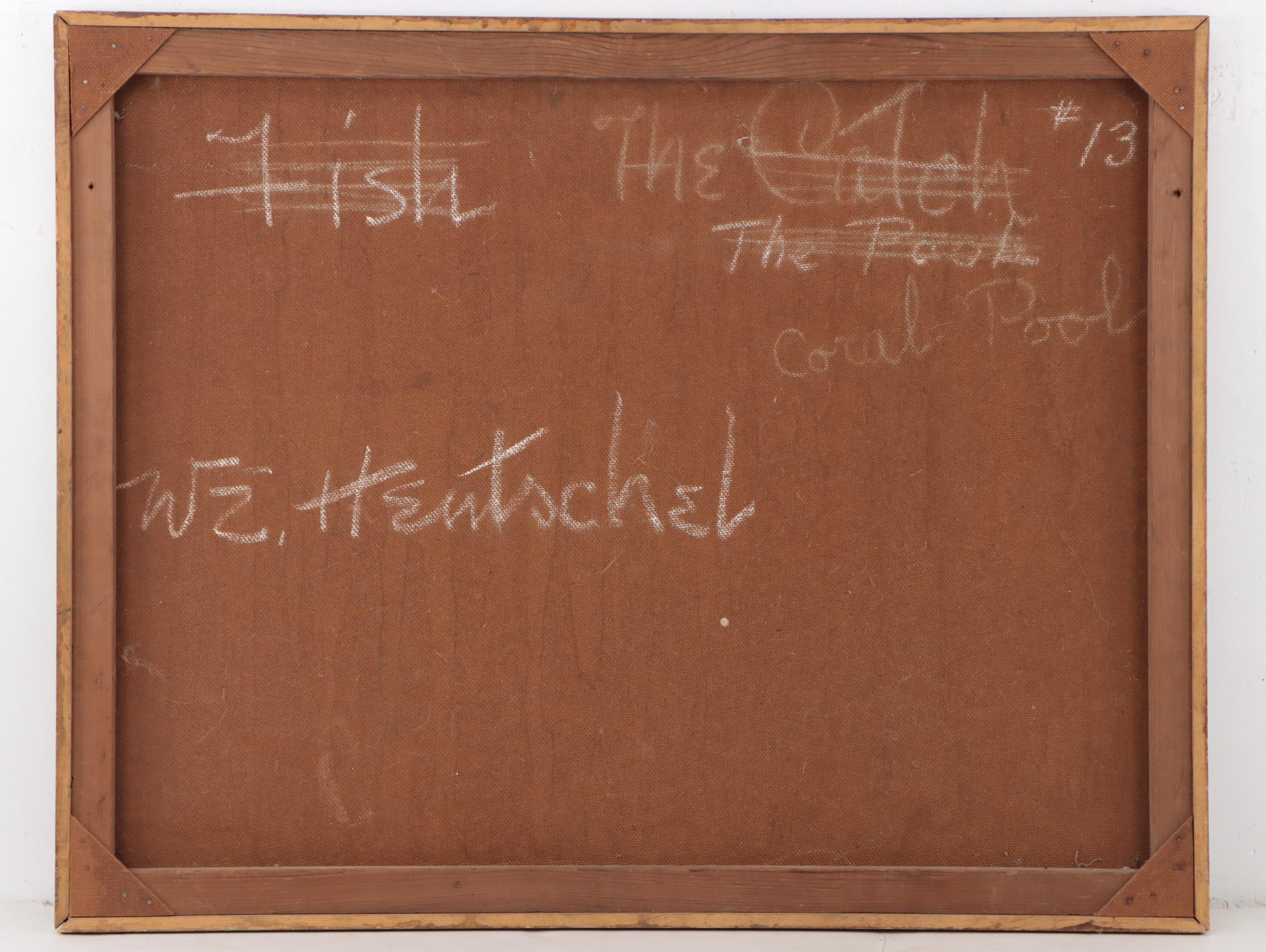 William Ernst Hentschel Oil Painting "The Coral Pool"