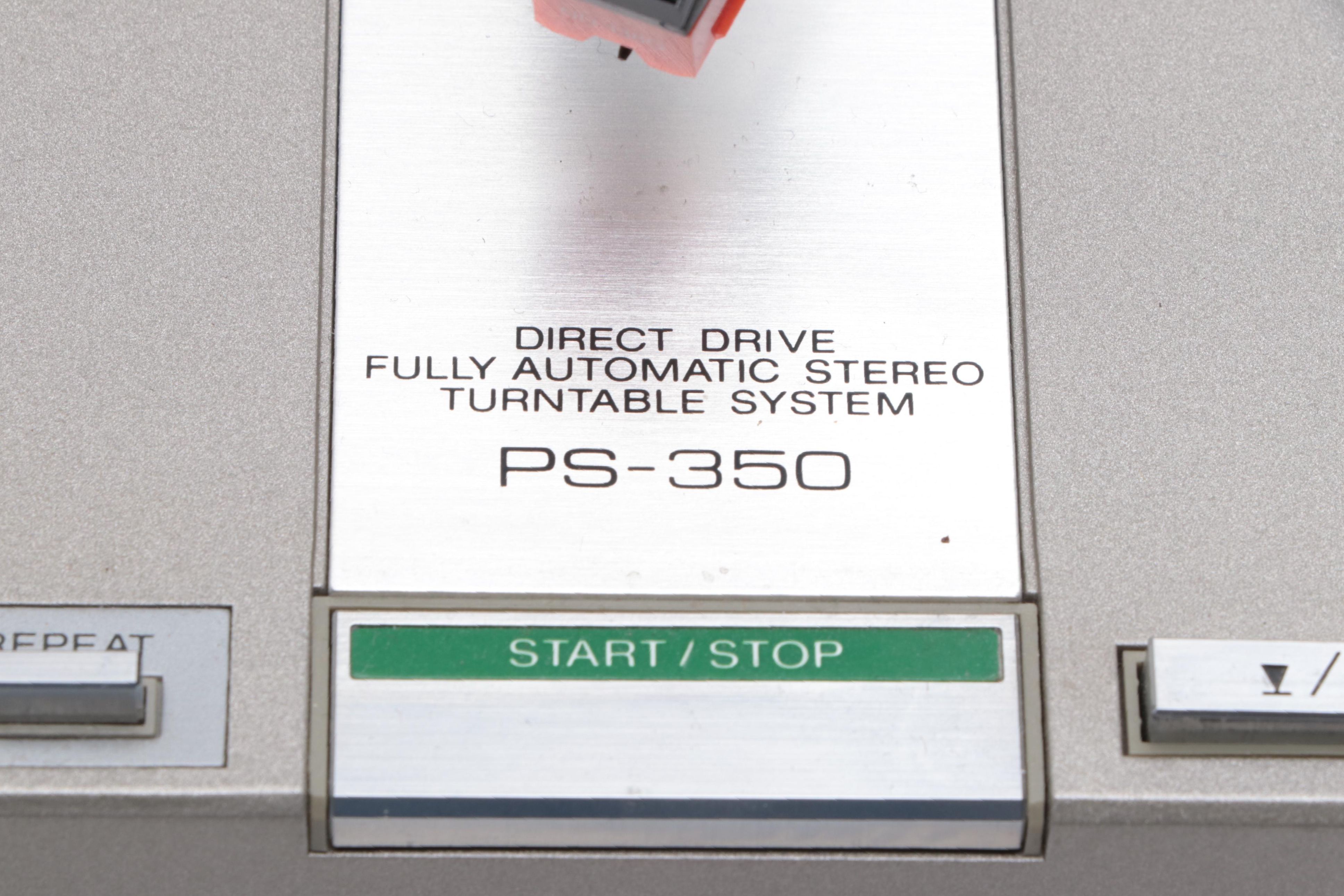 Sony PS-350 Direct Drive Fully Automatic Stereo Turntable System, 1981