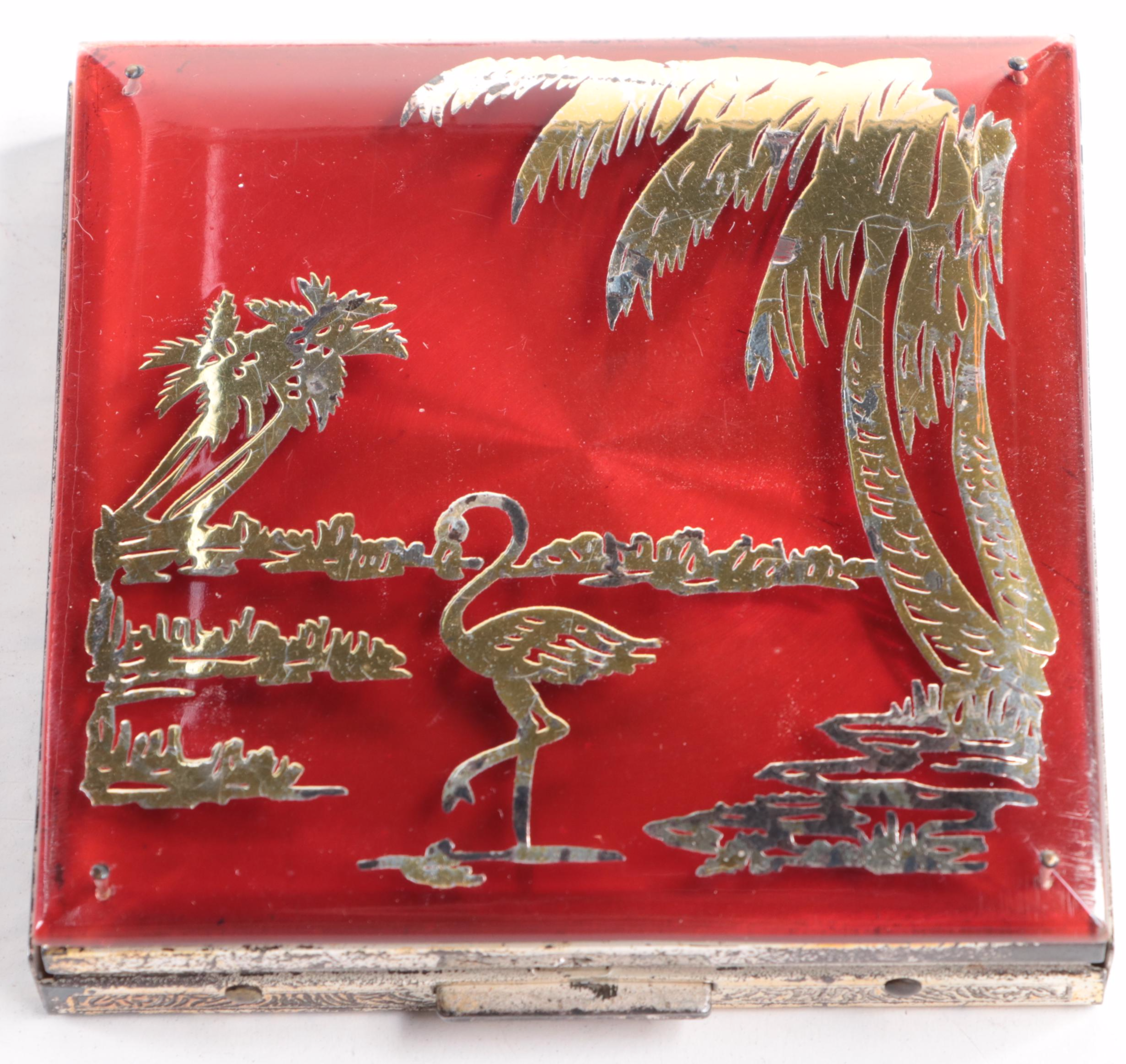 Kentucky Maid Pressing Combs with Curling Iron, Jewelry Box, Lint Brush and More